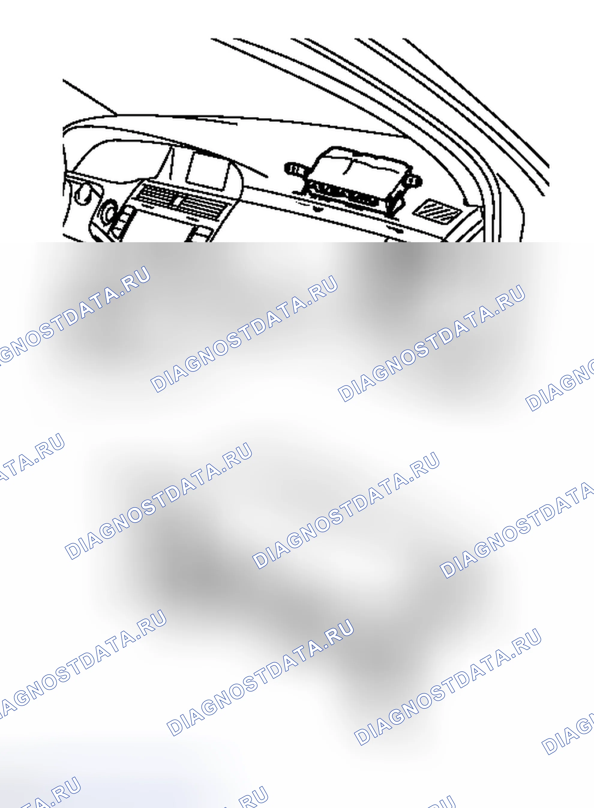 Рис. 65: ОСМОТР ТРАНСПОРТНОГО СРЕДСТВА. Toyota Avalon XX30 рестайлинг 2