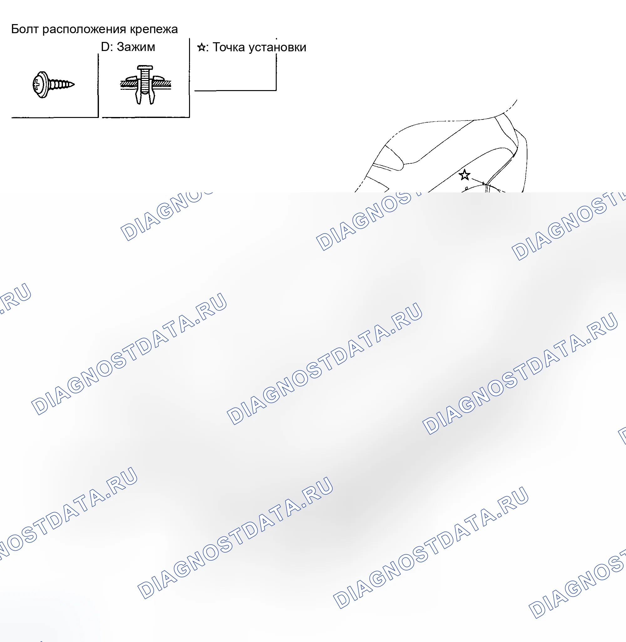Рис. 73: ЗАМЕНА БОКОВОГО ГАРНИСА И БОКОВОГО ПОДОКОННИКА. Hyundai Tucson I