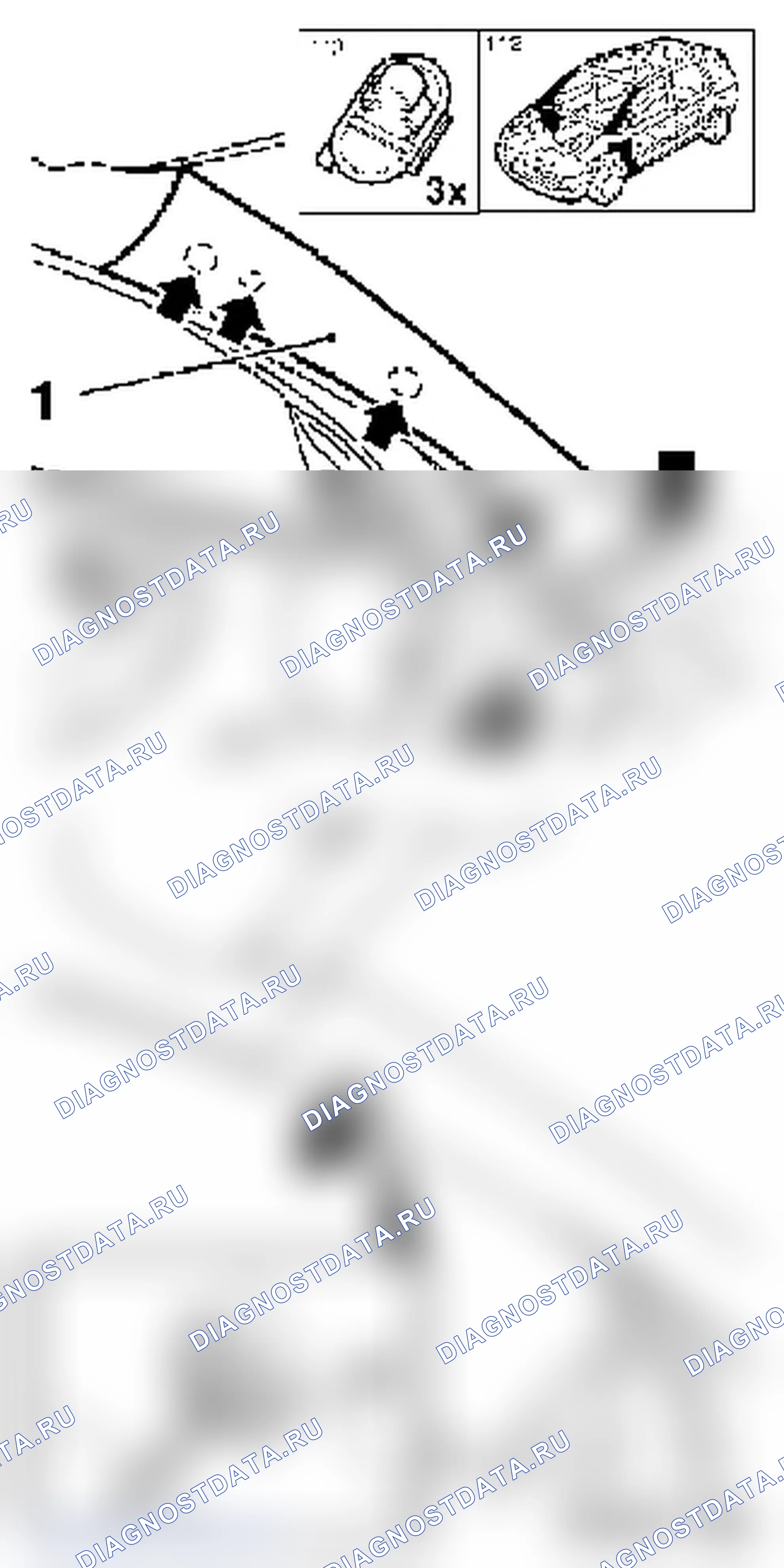 Снять и установить или заменить переднее стекло F08 (ВО-46974). Opel Corsa C