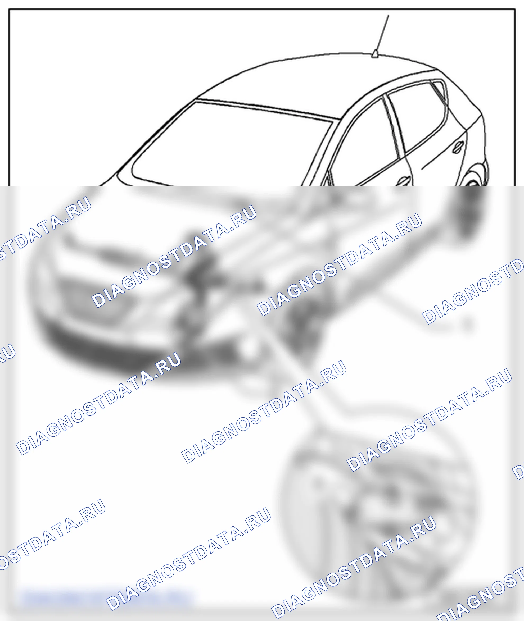 Электрические/электронные компоненты и расположение. SEAT Ibiza IV