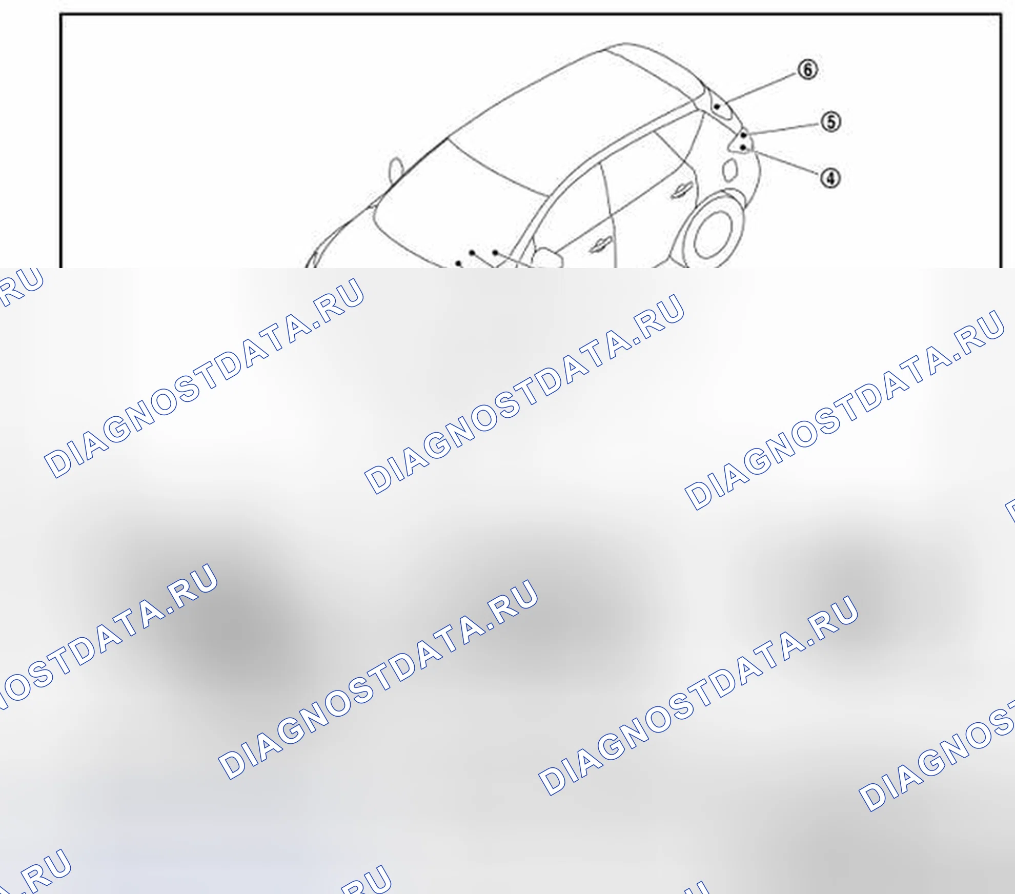 Рис. 49: Расположение компонентов. Nissan Murano Z51 рестайлинг 2