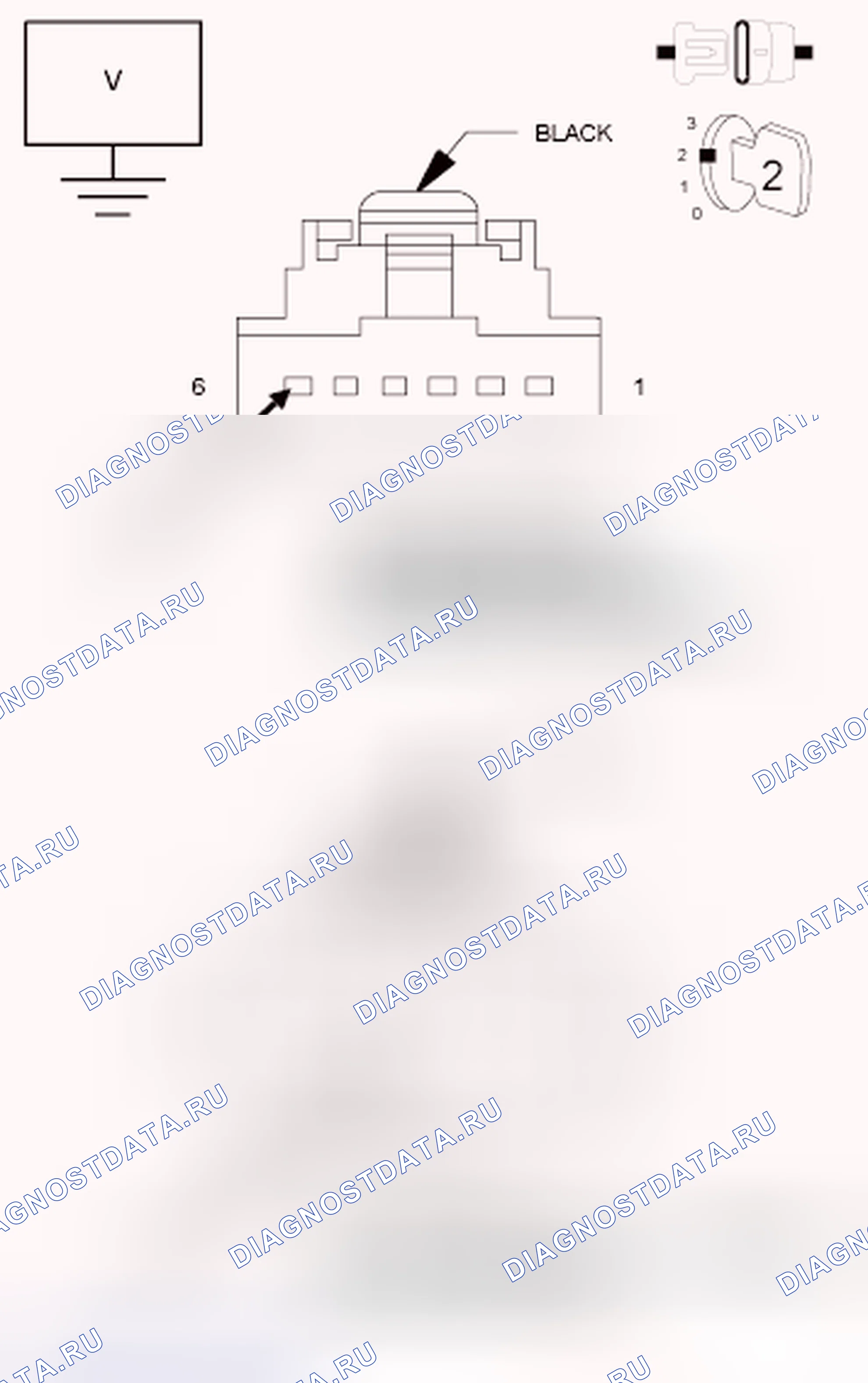 Рис. 47: ДИАГНОСТИЧЕСКИЙ ТЕСТ. Dodge Grand Caravan V