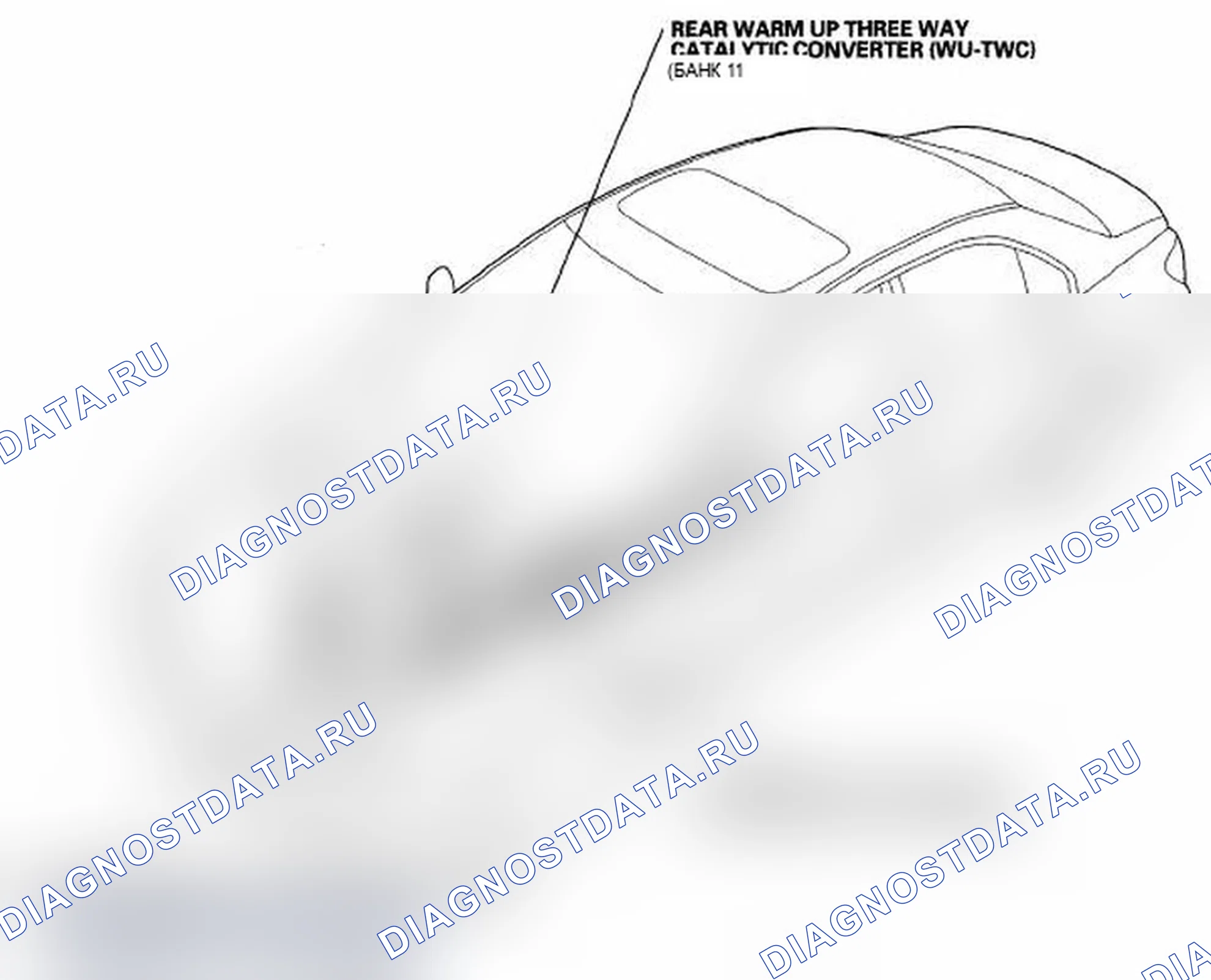 Рис. 60: Указатель расположения компонентов. Acura RL II