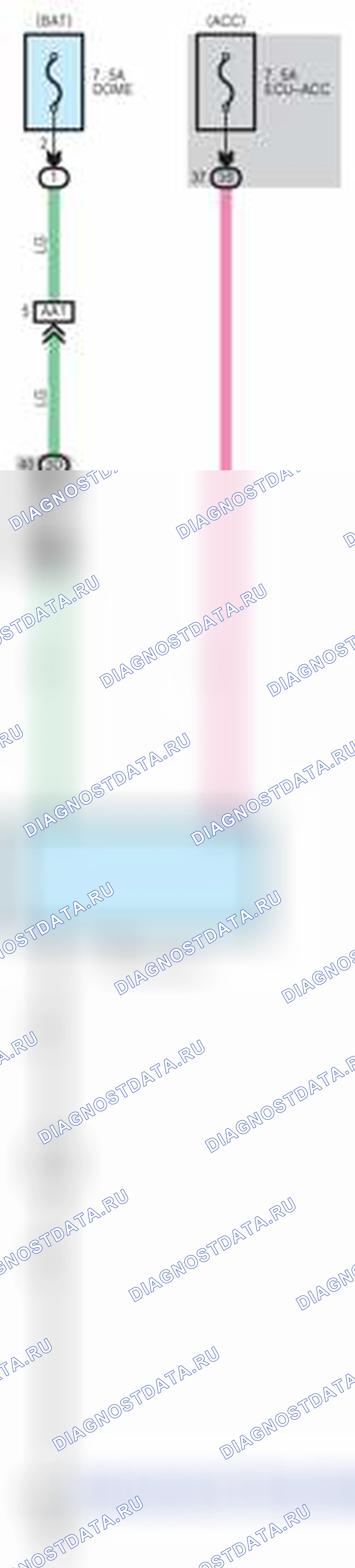 Рис. 128: Часы. Toyota Camry XV50