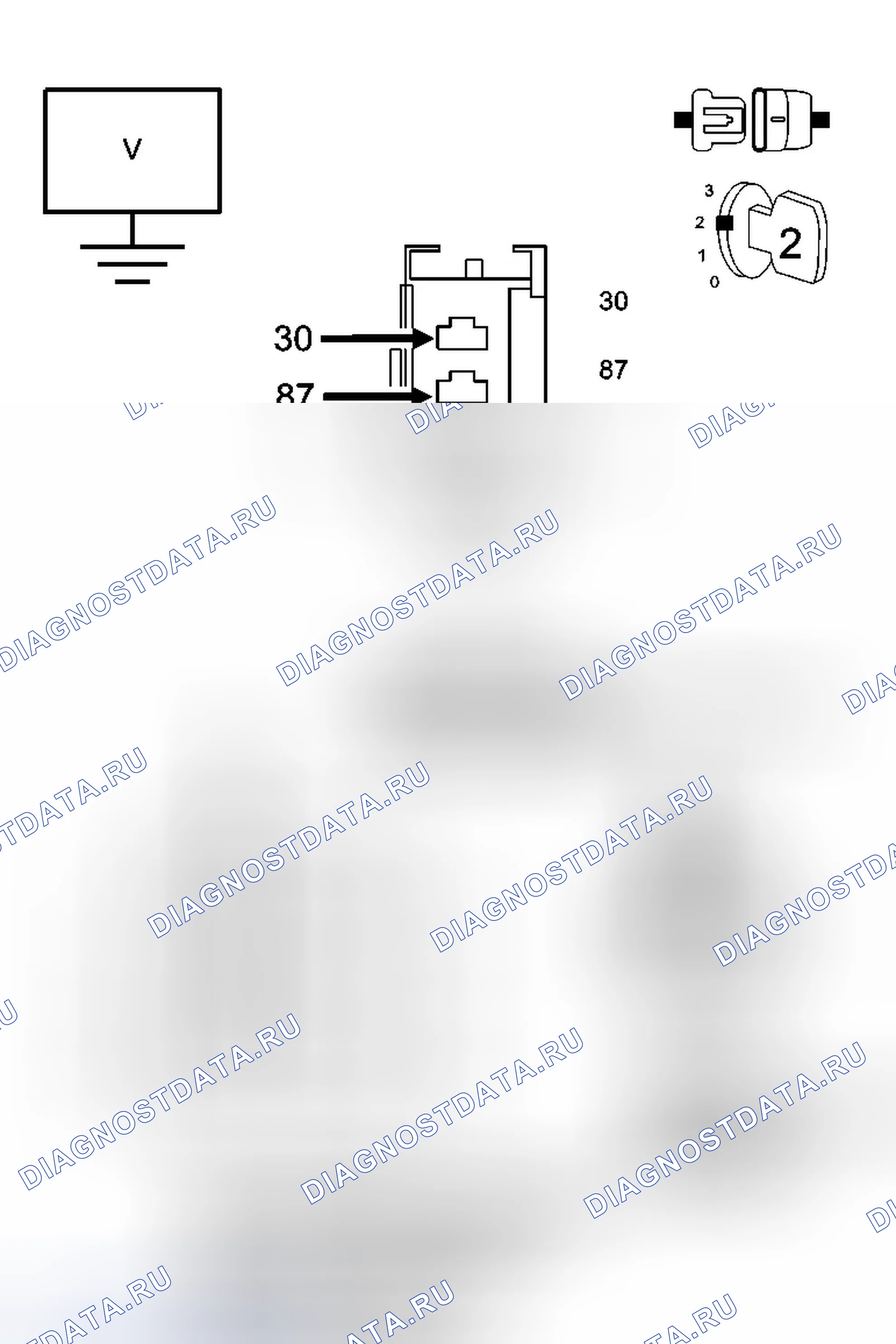 Рис. 469: Диагностический тест. Dodge Dakota III