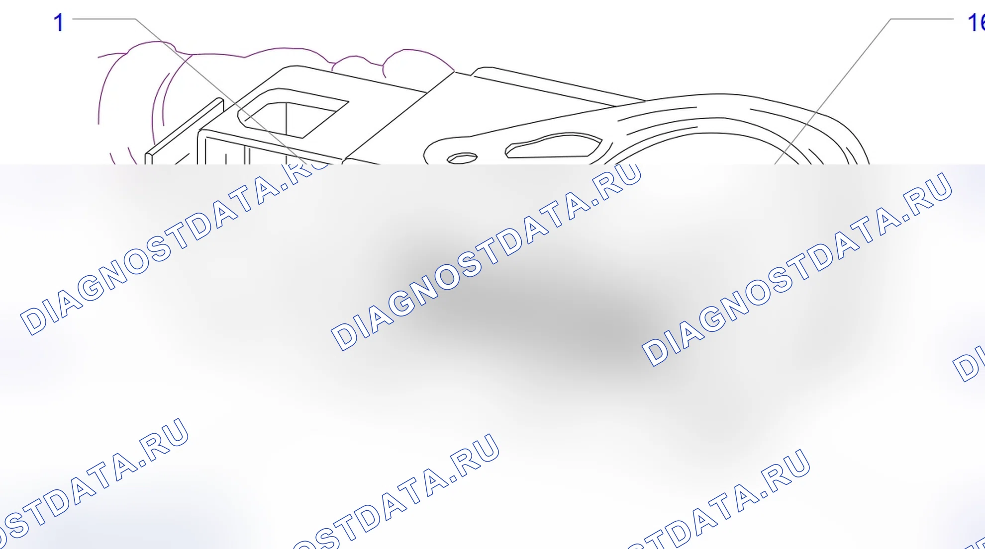 Распиновка разъёма A5. Opel Astra G