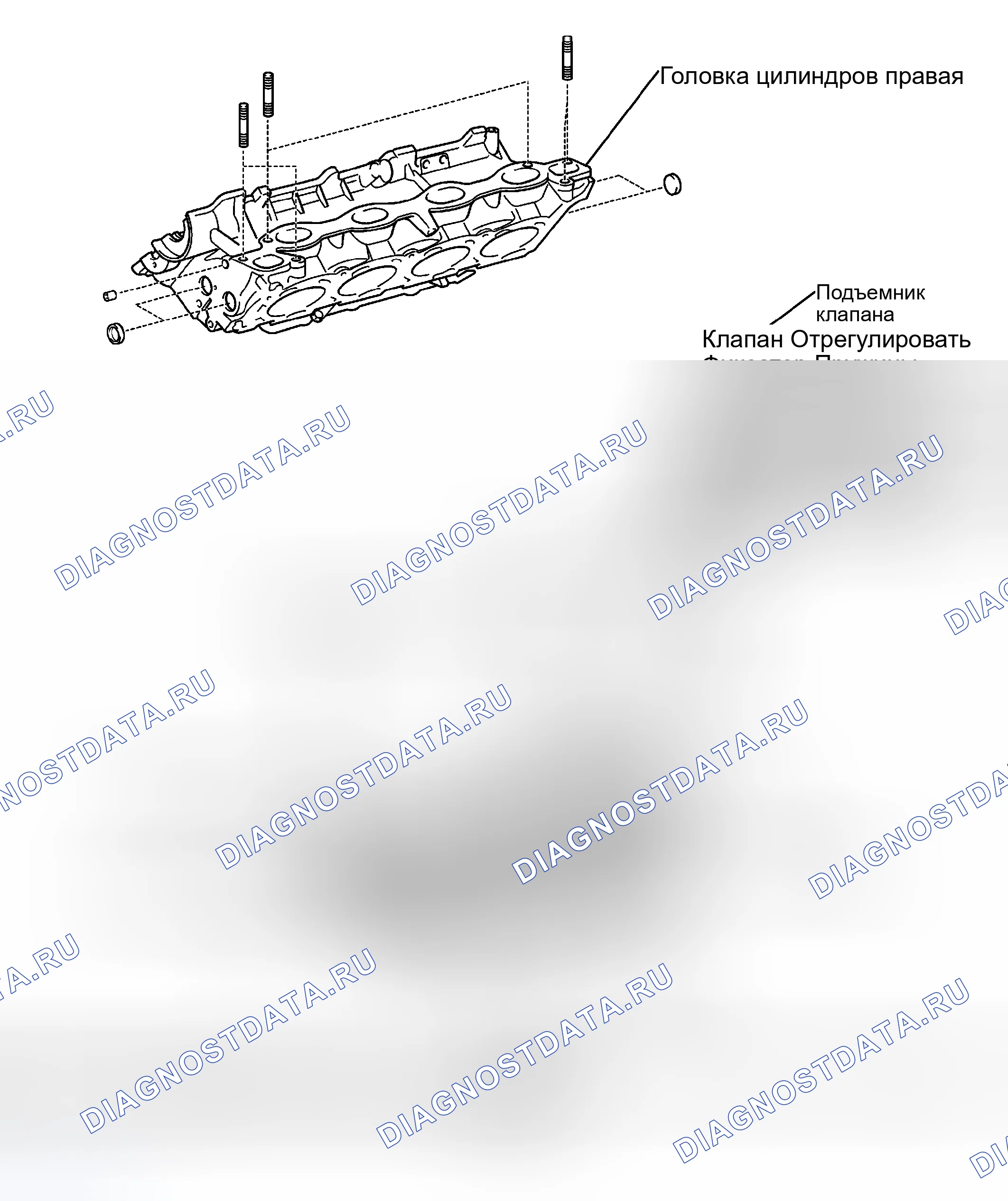 Рис. 202: КОМПОНЕНТЫ. Honda Accord VI