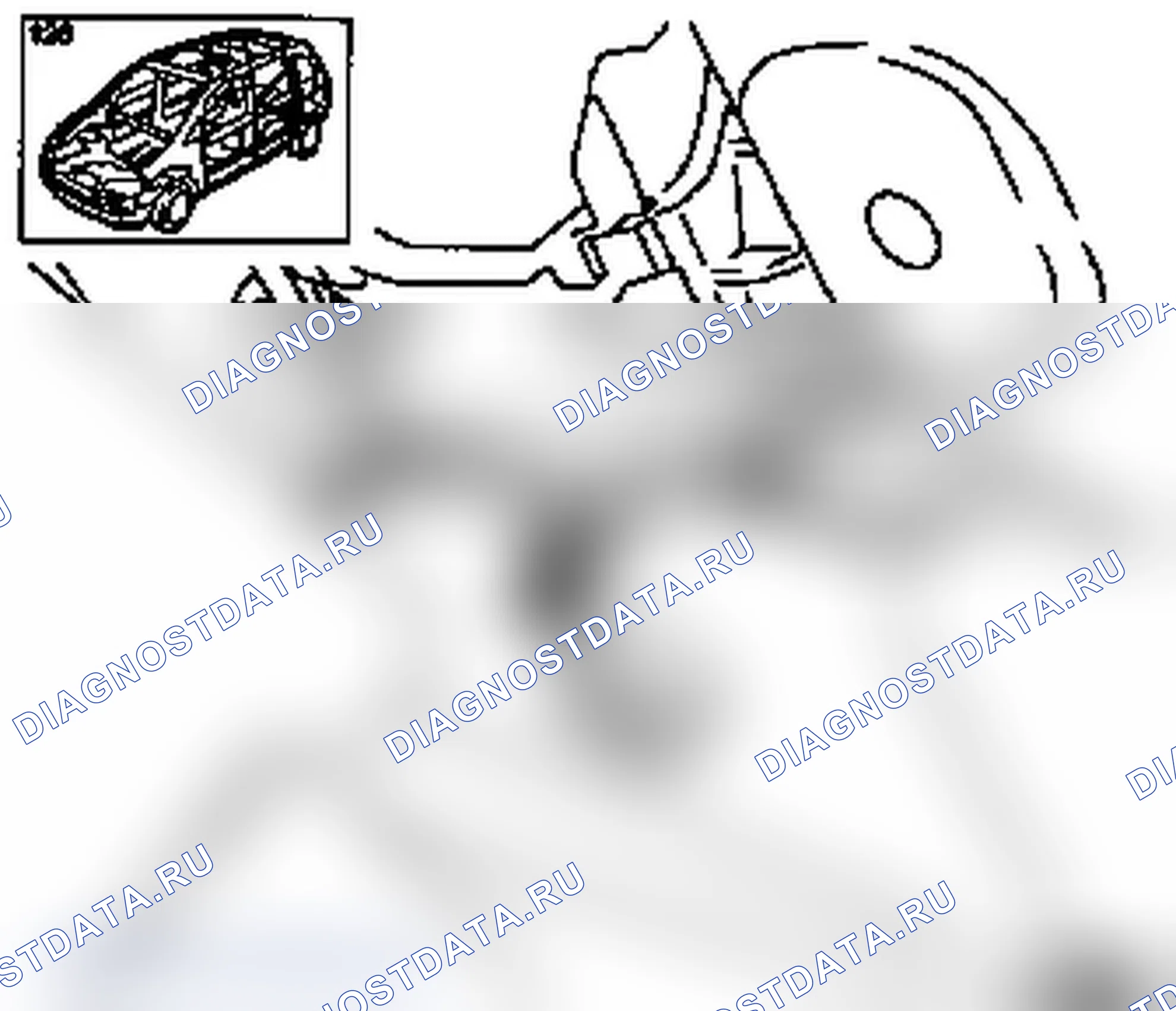 Демонтаж и установка ремня безопасности сзади (модель F07). Opel Astra G