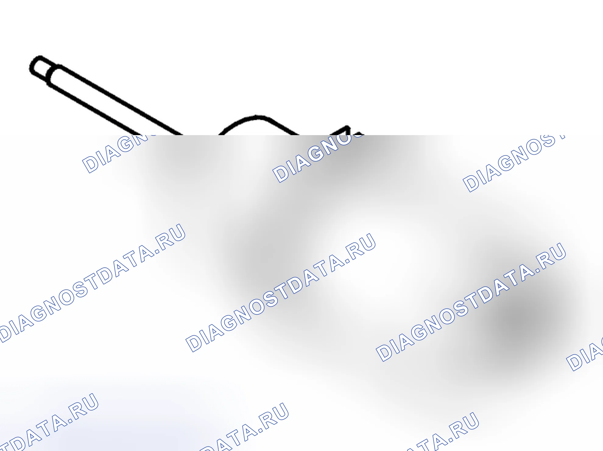Рис. 156: Датчик положения педали. Volvo S60 I