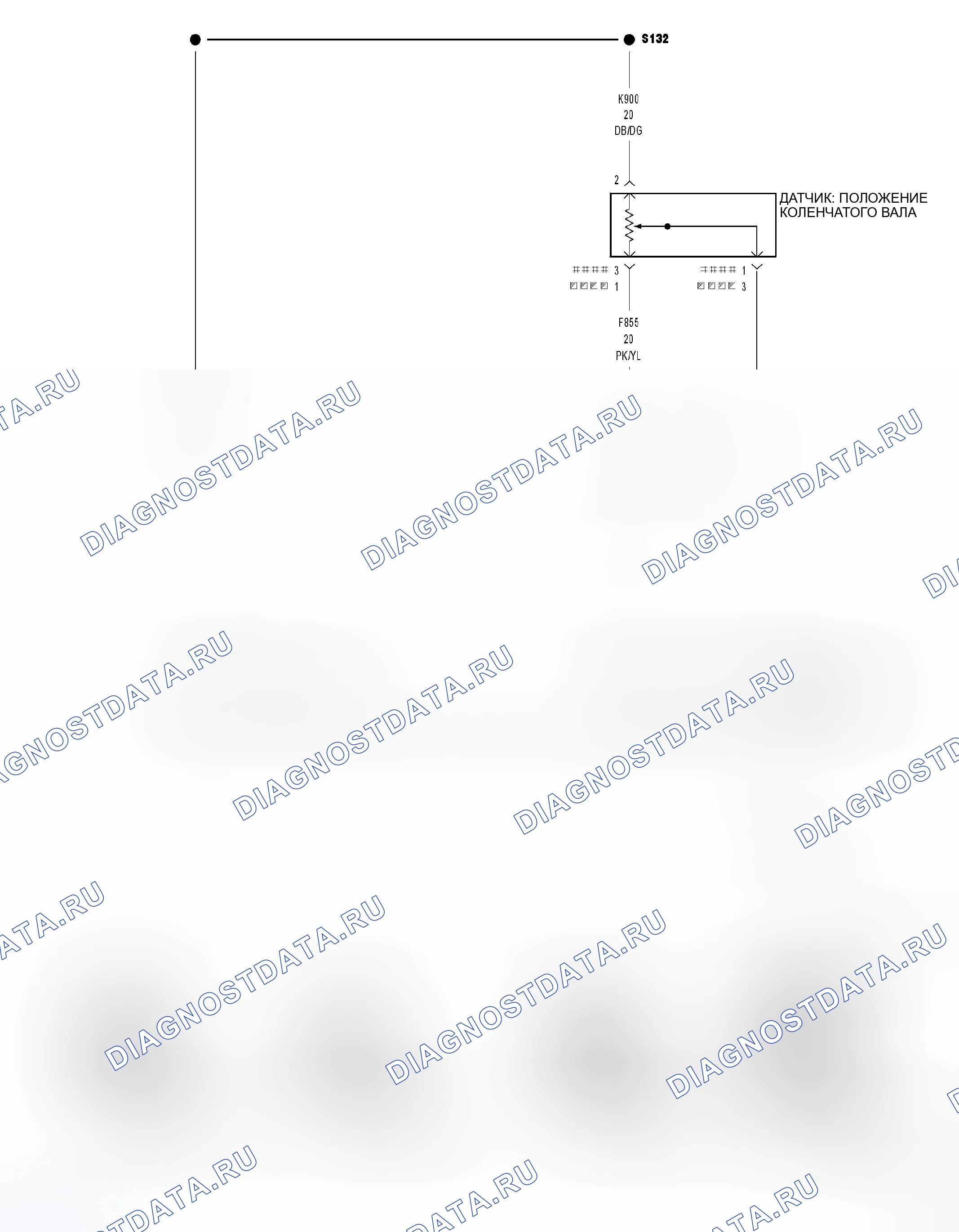 Рис. 220: Принципиальная схема. Dodge Cab & Chassis R3500 HD transition