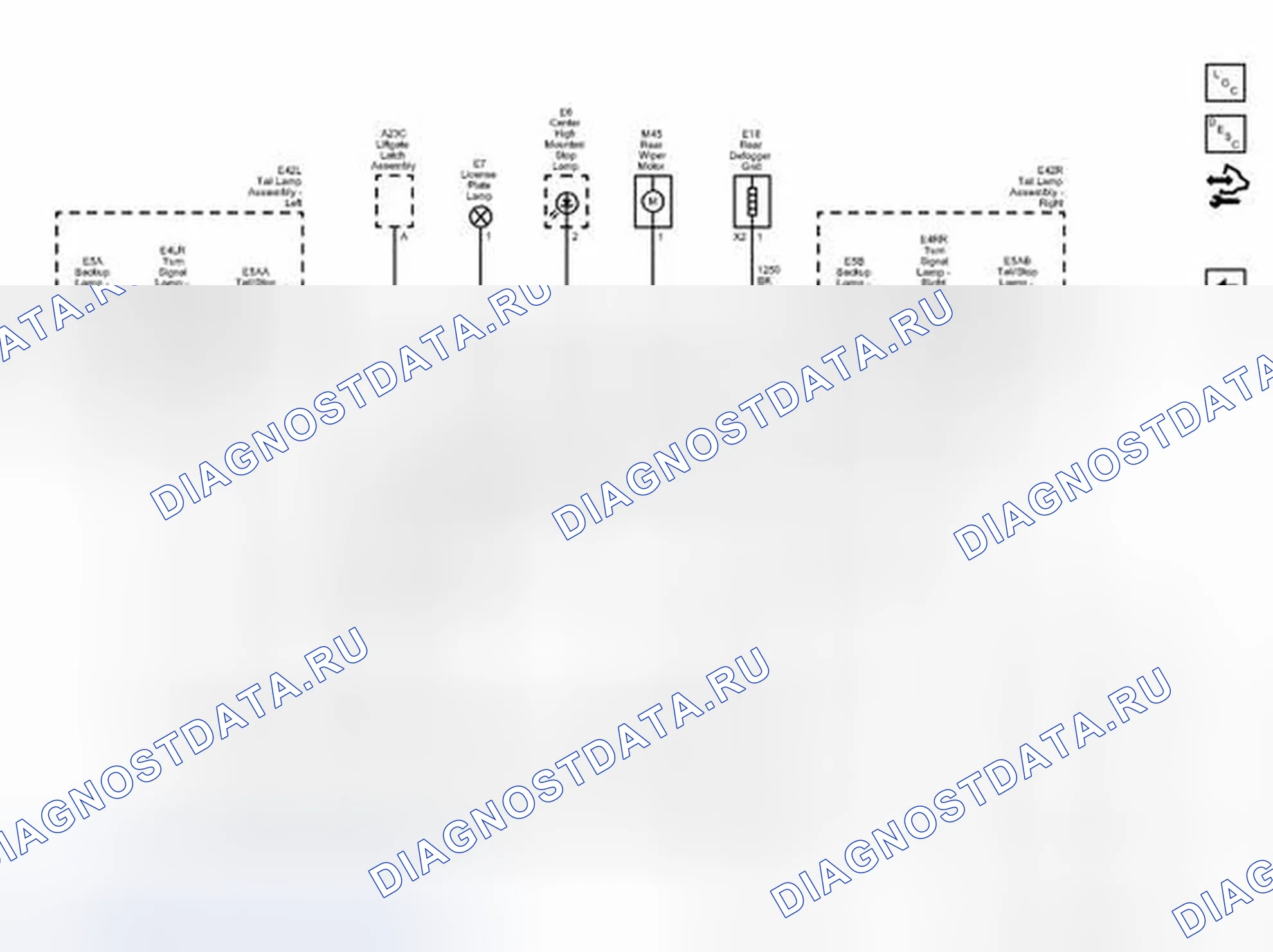 Рис. 85: электросхемы G303 и G304. Chevrolet Spark M300