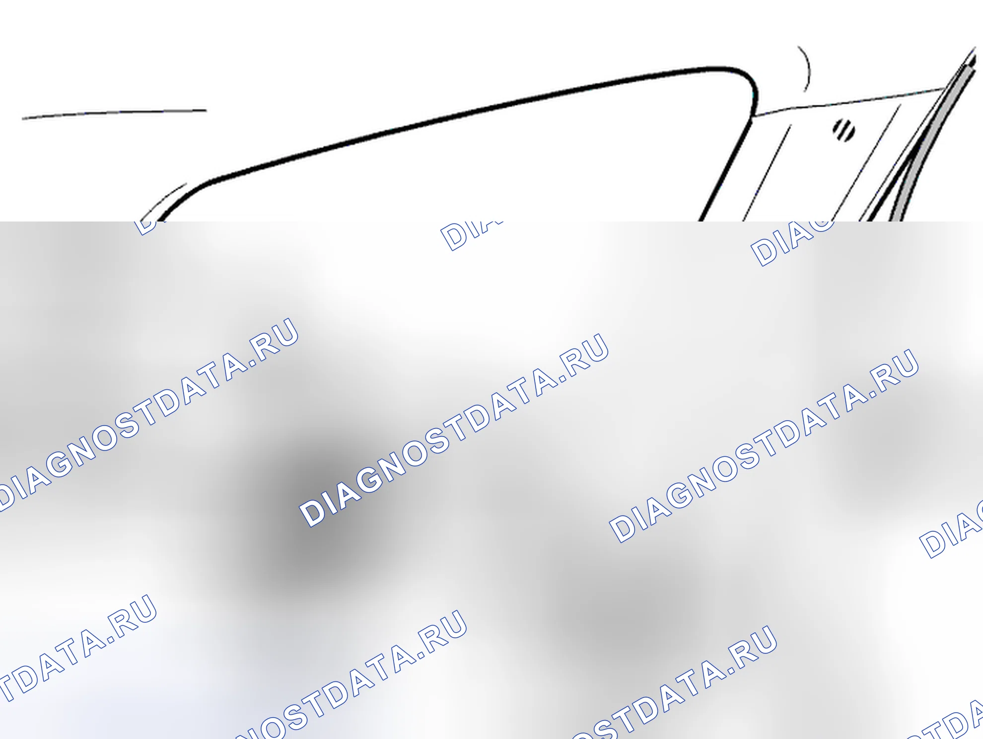 Рис. 57: Установка панели C слева и справа. Volvo V40 I рестайлинг
