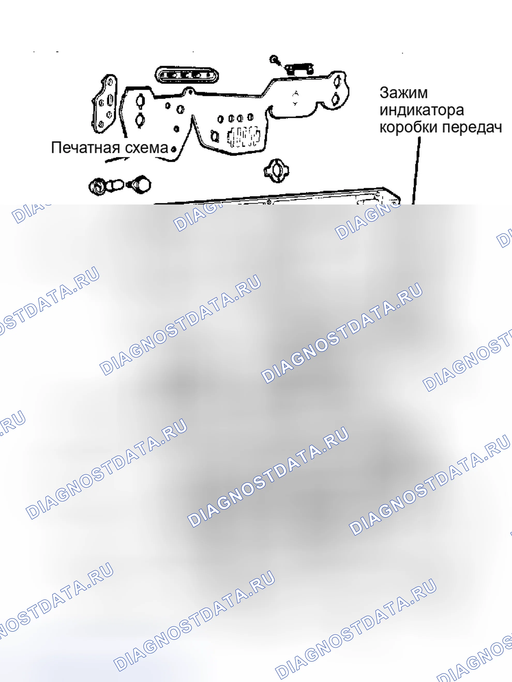 Рис. 5: Электронный инст. кластер (Crown Victoria/Grand Marquis/LTD). Ford Thunderbird IX