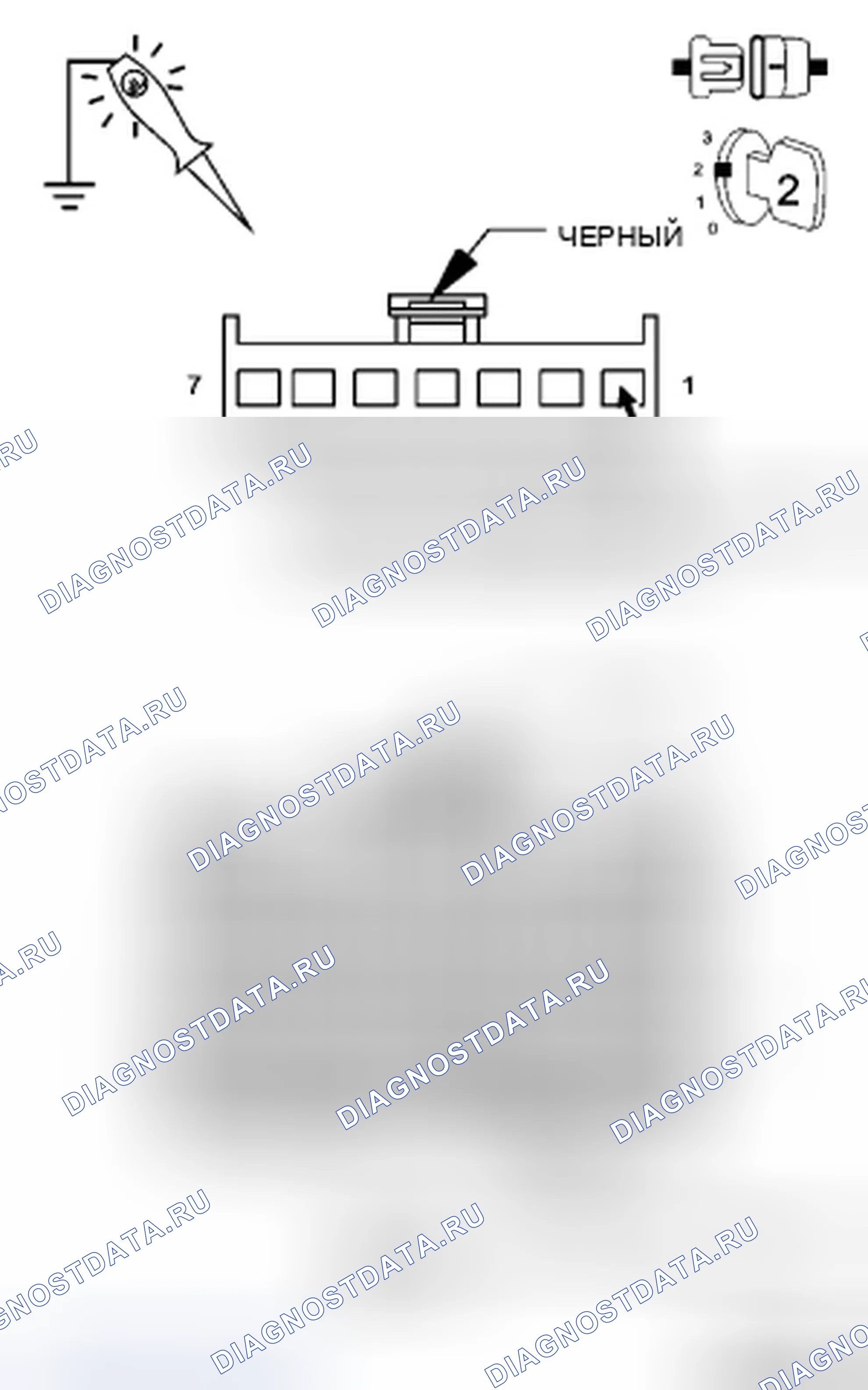 Рис. 48: Диагностический тест. Dodge Magnum I рестайлинг