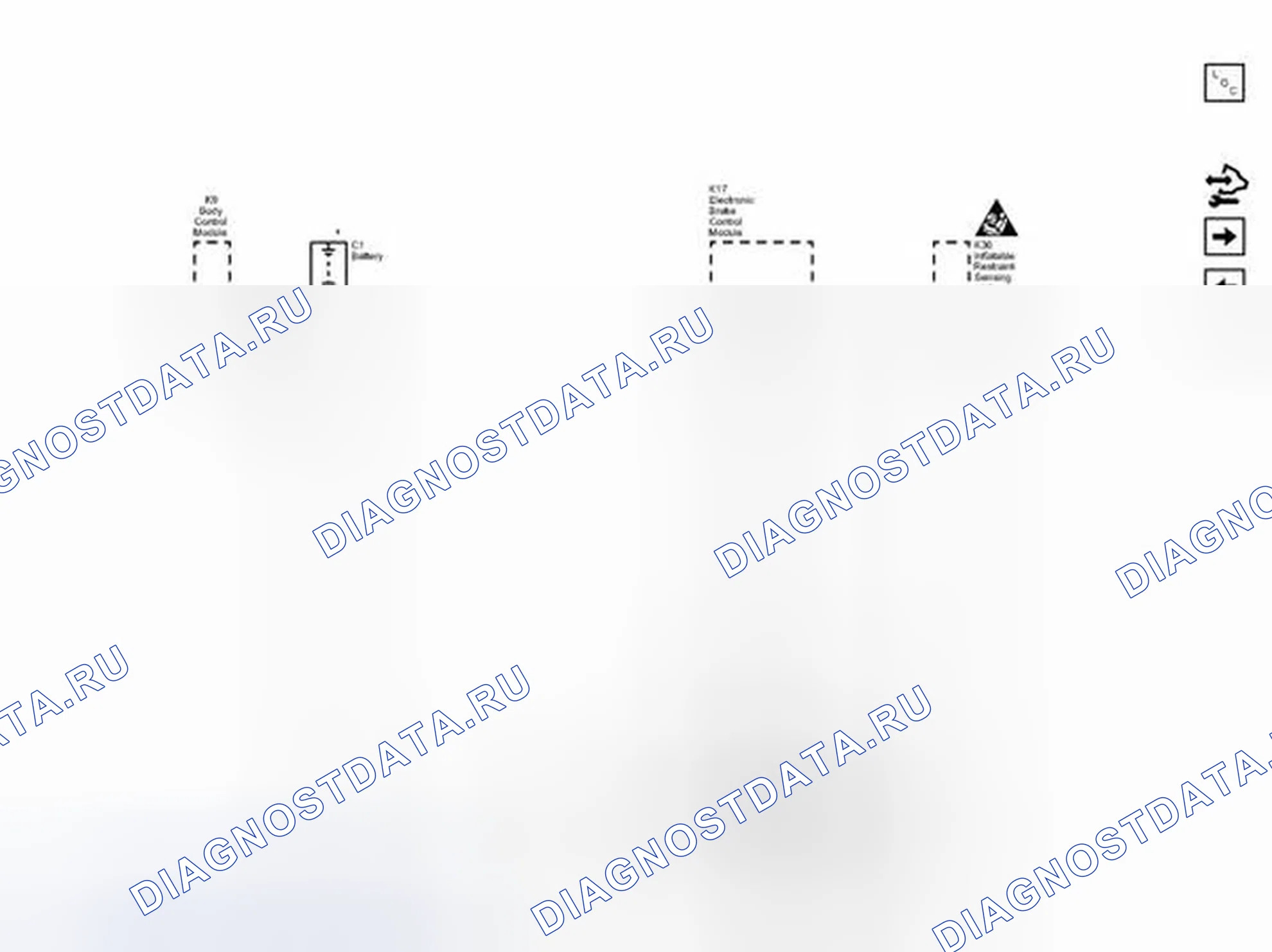 Рис. 76: G105, G106, G107, G201 и G300. Chevrolet Sonic I