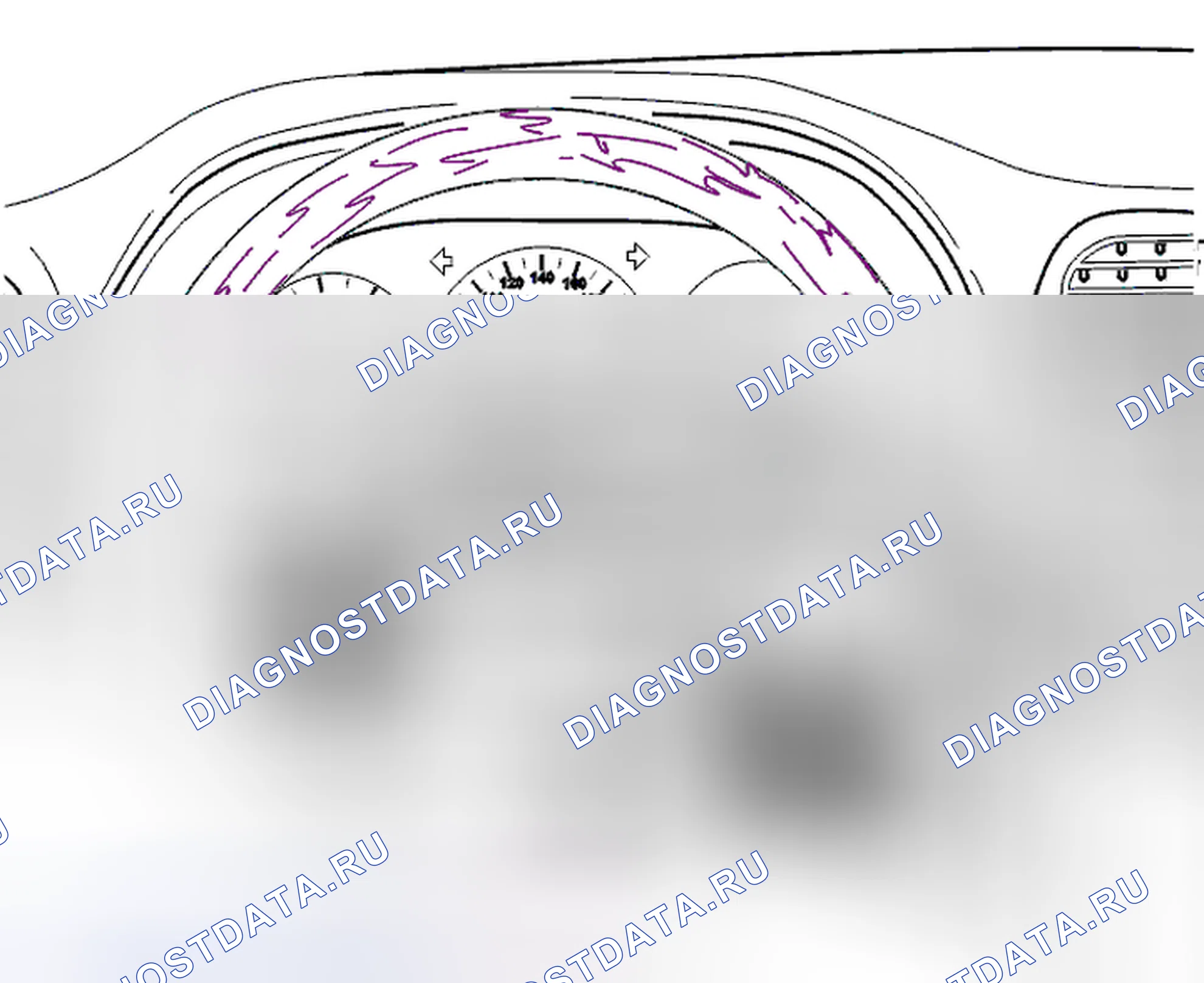 Рис. 11: Установка модуля рулевого колеса. Volvo V40 I рестайлинг