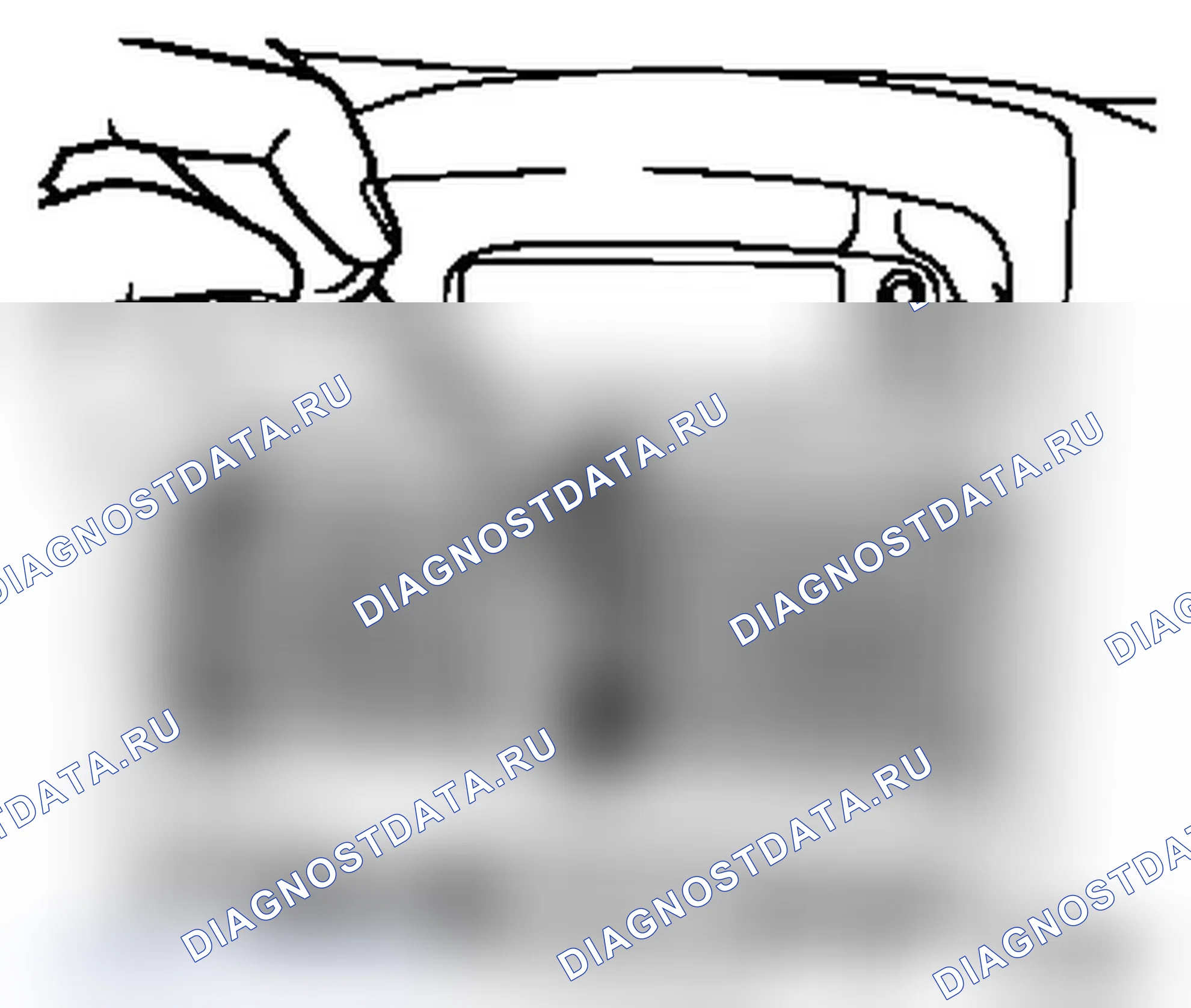 Демонтаж и установка выключателя - аварийная световая сигнализация. Opel Astra G