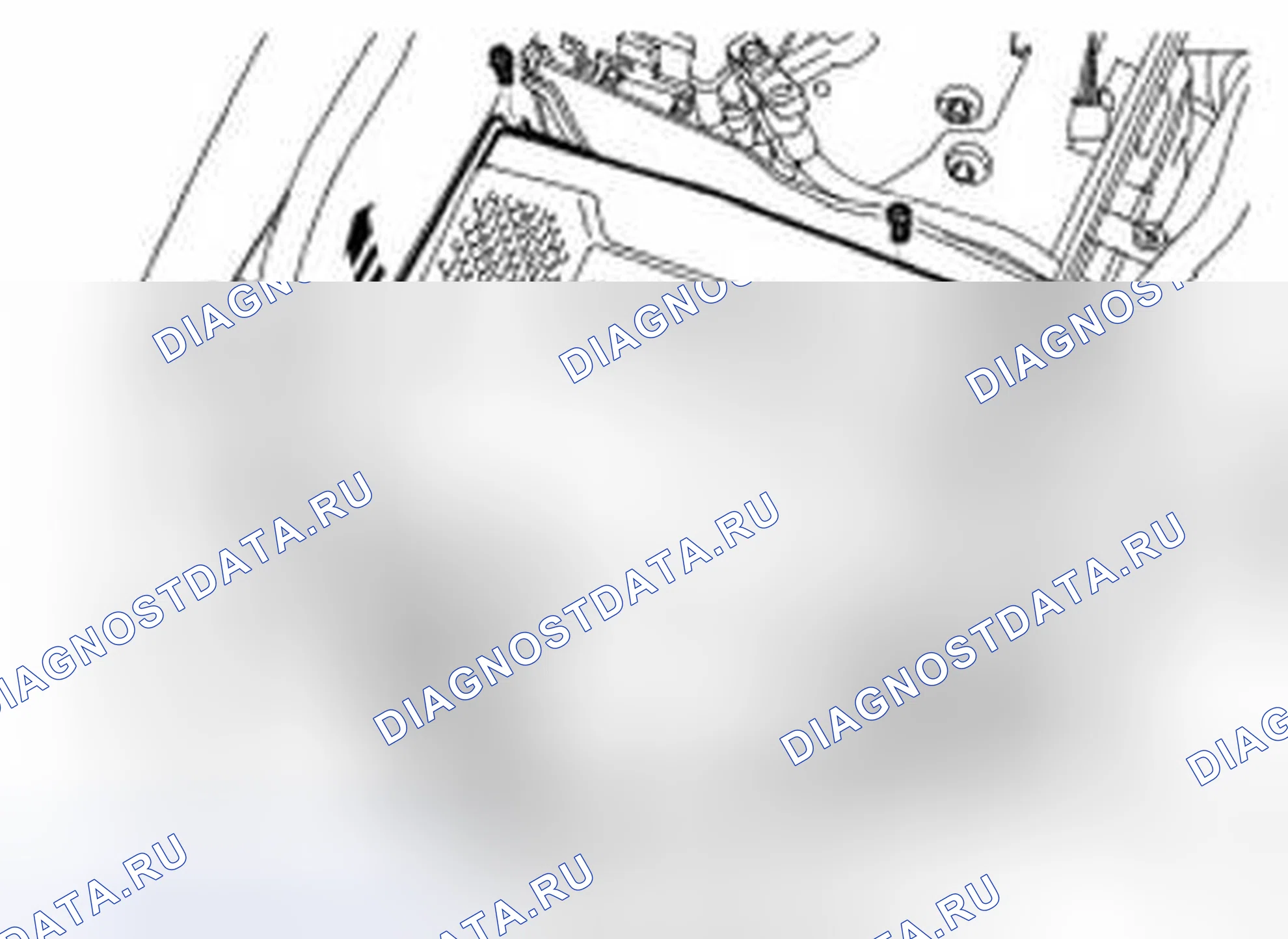 Рис. 433: ДЕМОНТАЖ. Land Rover Range Rover Sport I