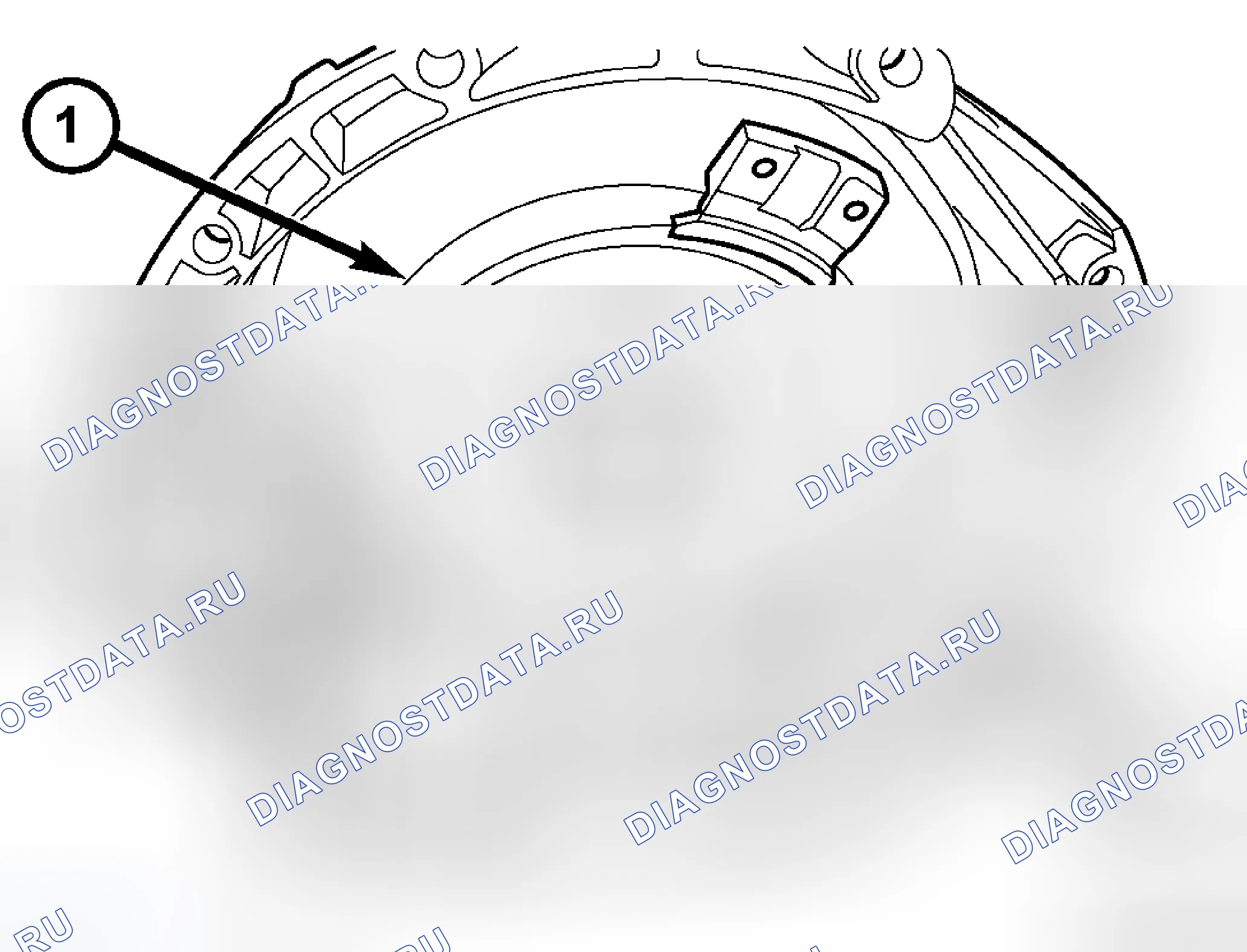 Рис. 341: ГИДРОТРАНСФОРМАТОР. Dodge Nitro I