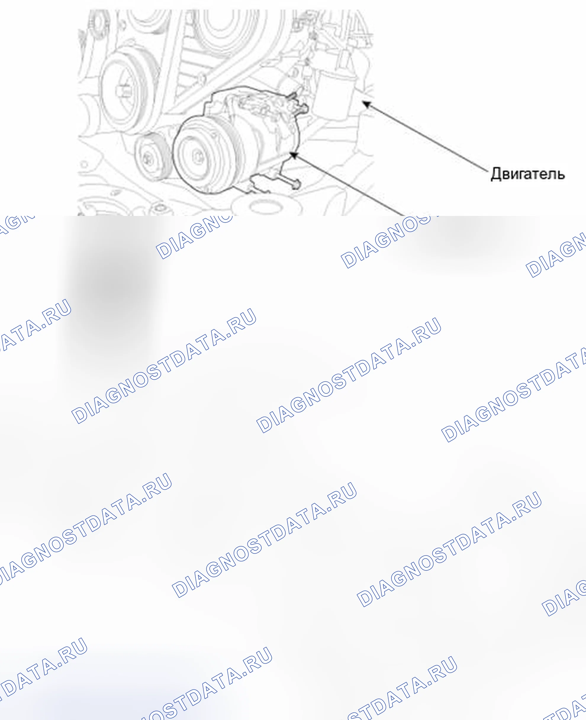 Рис. 22: Расположение компонентов. Kia Sedona II рестайлинг