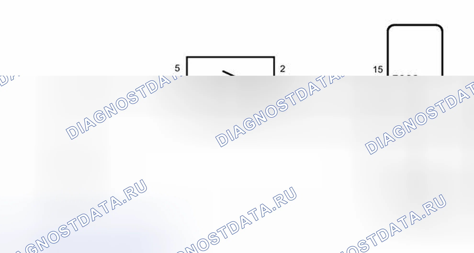Рис. 330: электросхема. Toyota Prius PHV pre-III