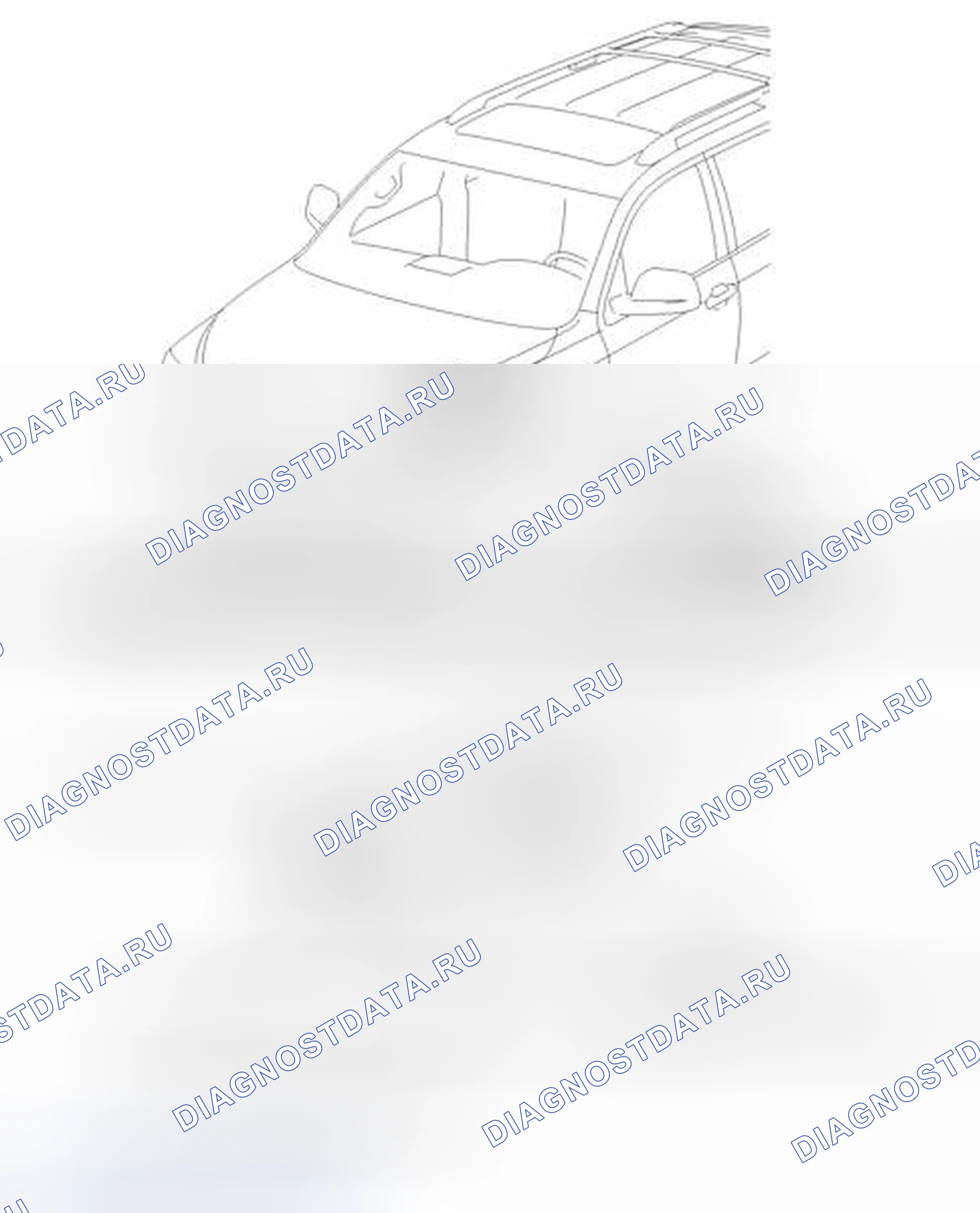 Рис. 593: ИЛЛЮСТРАЦИЯ. Toyota Sequoia II рестайлинг