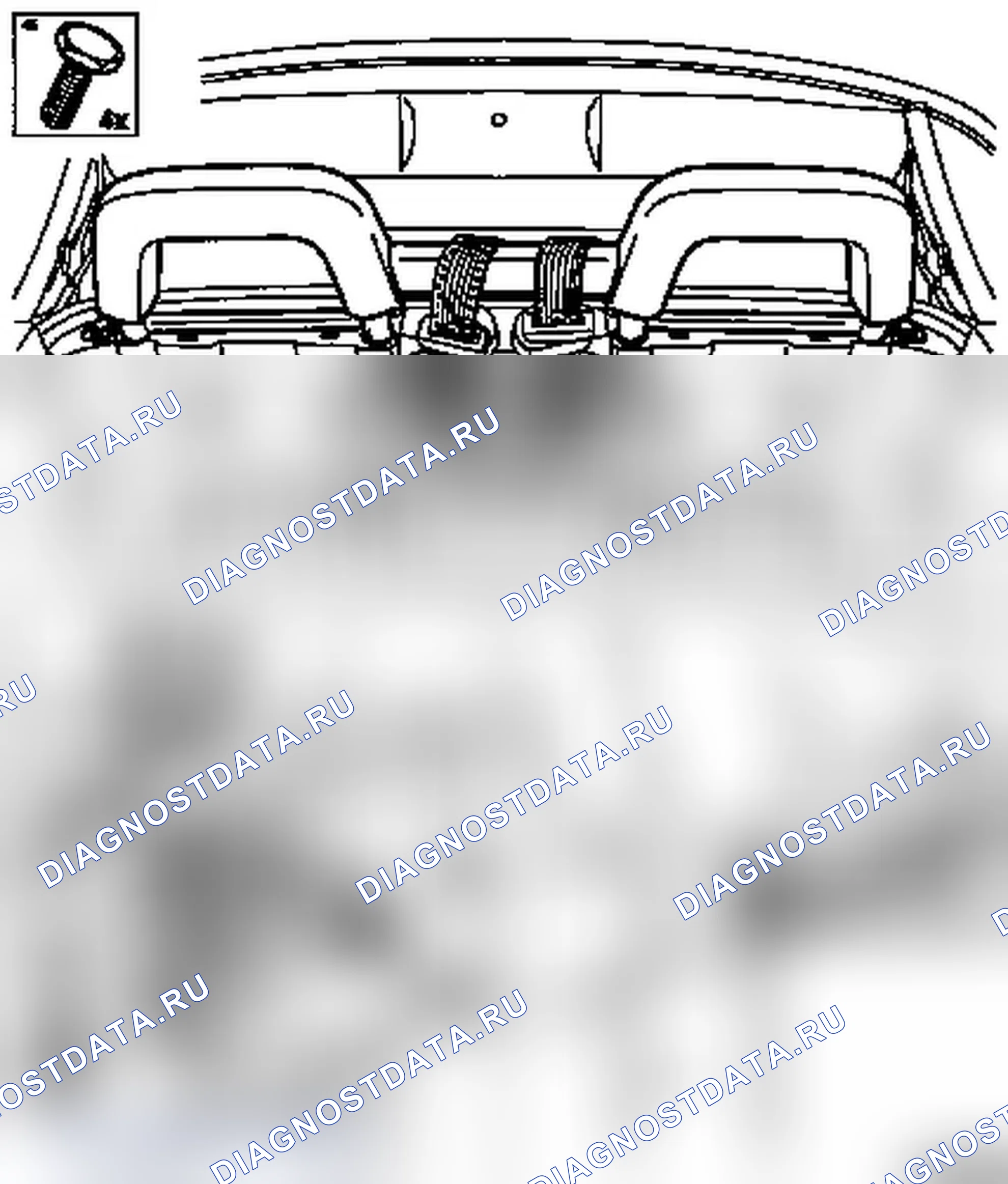 Демонтаж и установка дуги безопасности (модель F67). Opel Astra G