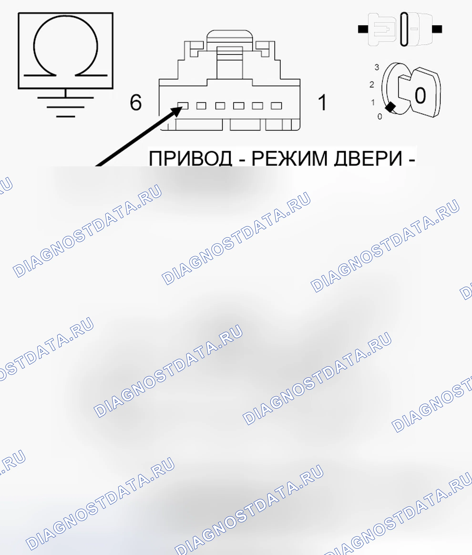 Рис. 32: ДИАГНОСТИЧЕСКИЙ ТЕСТ. Chrysler Town & Country V рестайлинг