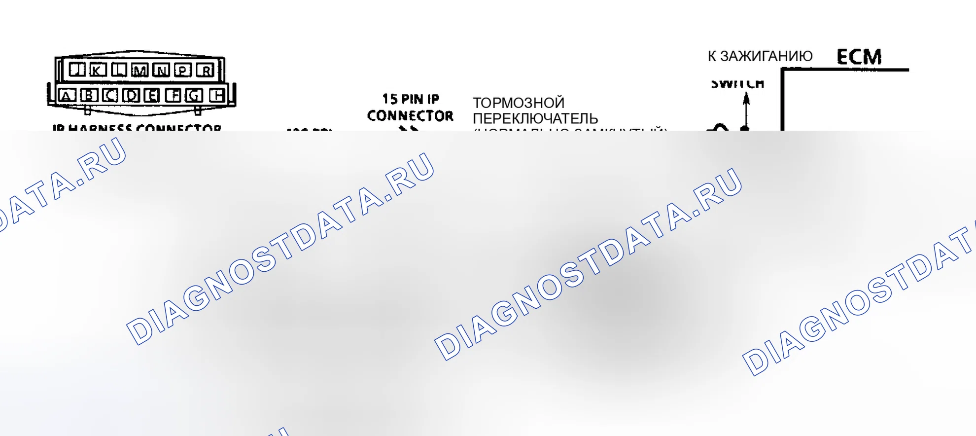 Рис. 153: ДИАГРАММА C-8. МУФТА ГИДРОТРАНСФОРМАТОРА - 2.0L (VIN M) PFI. Pontiac Bonneville VIII