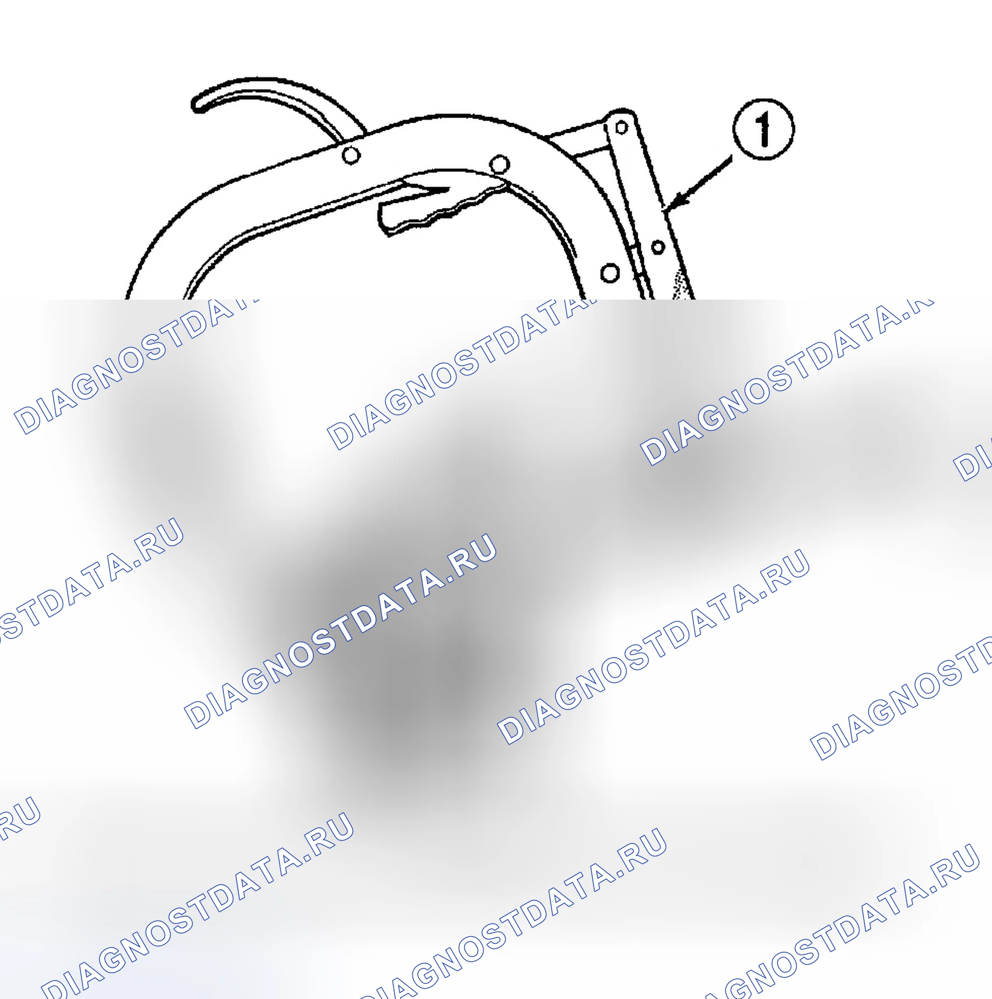 Рис. 595: ДЕМОНТАЖ. Dodge Pickup R1500 