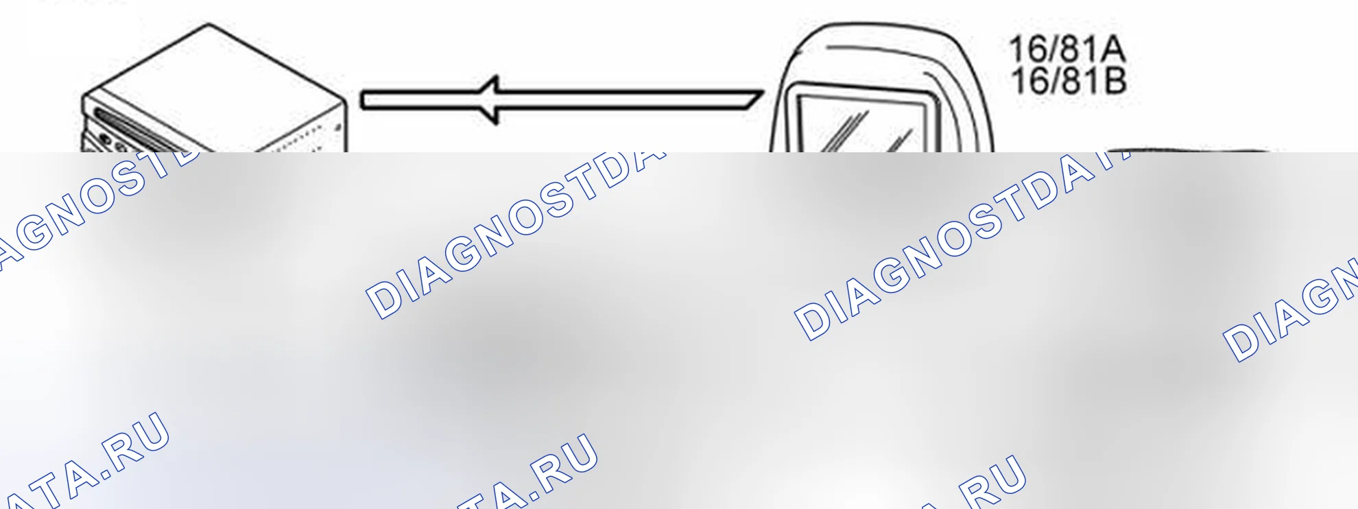 Рис. 19: Задний модуль разделения звука (RAS). Volvo V70 II рестайлинг