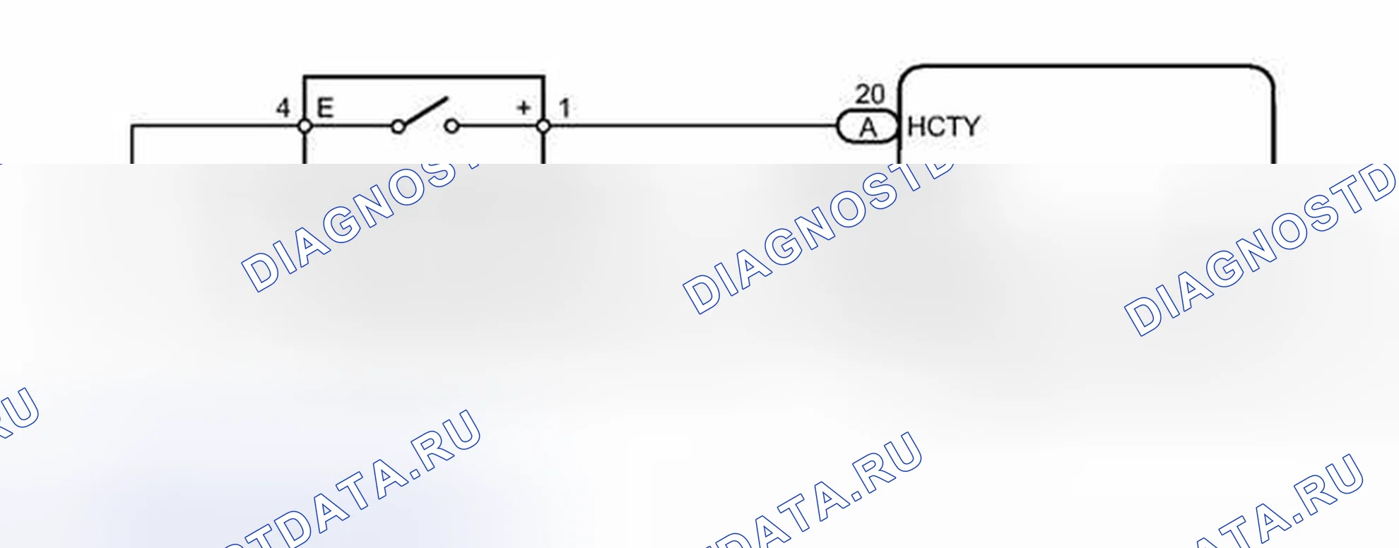Рис. 198: электросхема. Honda Accord VII