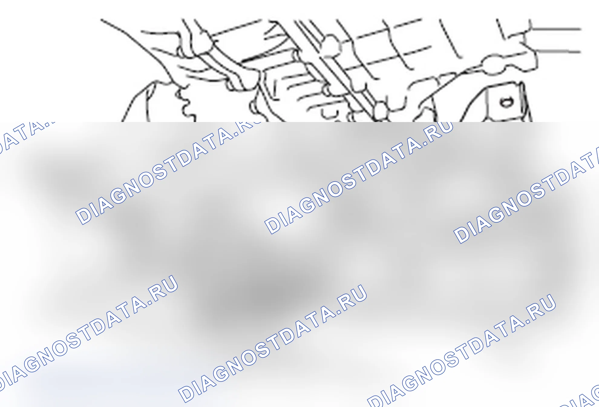 Рис. 20: <<C>> ДЕМОНТАЖ ПОПЕРЕЧИНЫ ПЕРЕДНЕЙ ОСИ В СБОРЕ. Mitsubishi Lancer Ralliart X рестайлинг