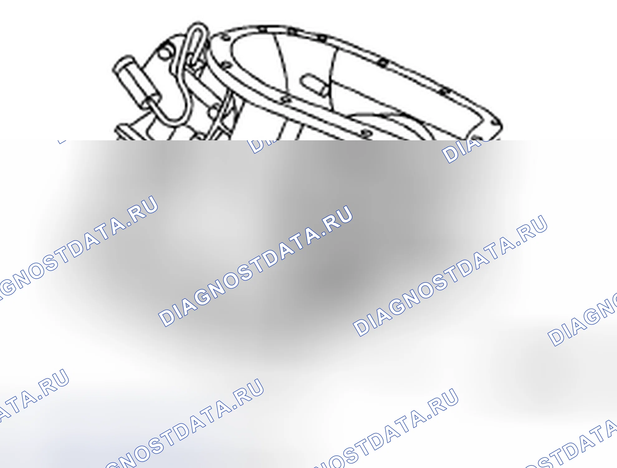 Рис. 341: ДЕМОНТАЖ. Subaru Legacy BL/BP рестайлинг