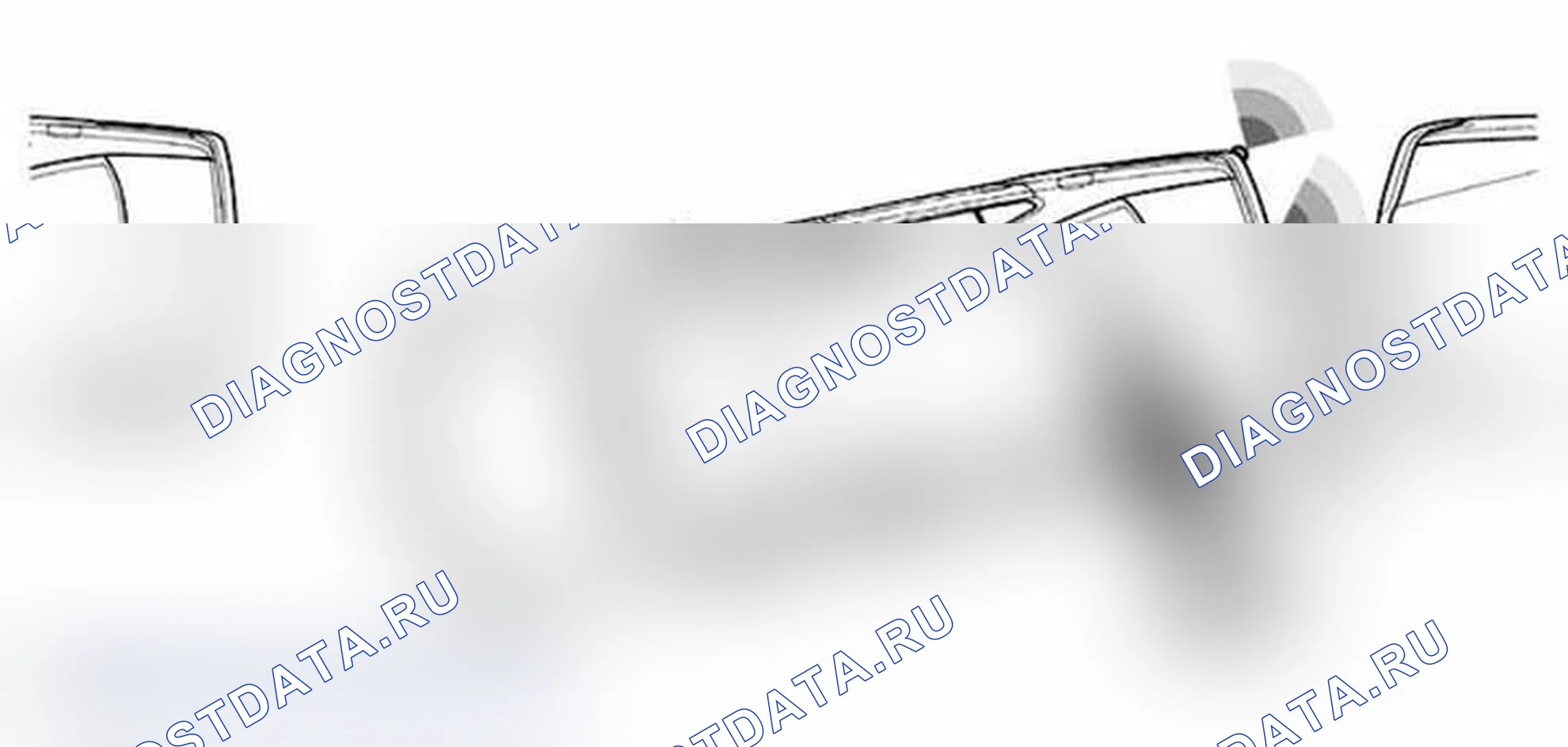 Рис. 340: Контроль расстояния парковки (PDC). BMW X5 E53
