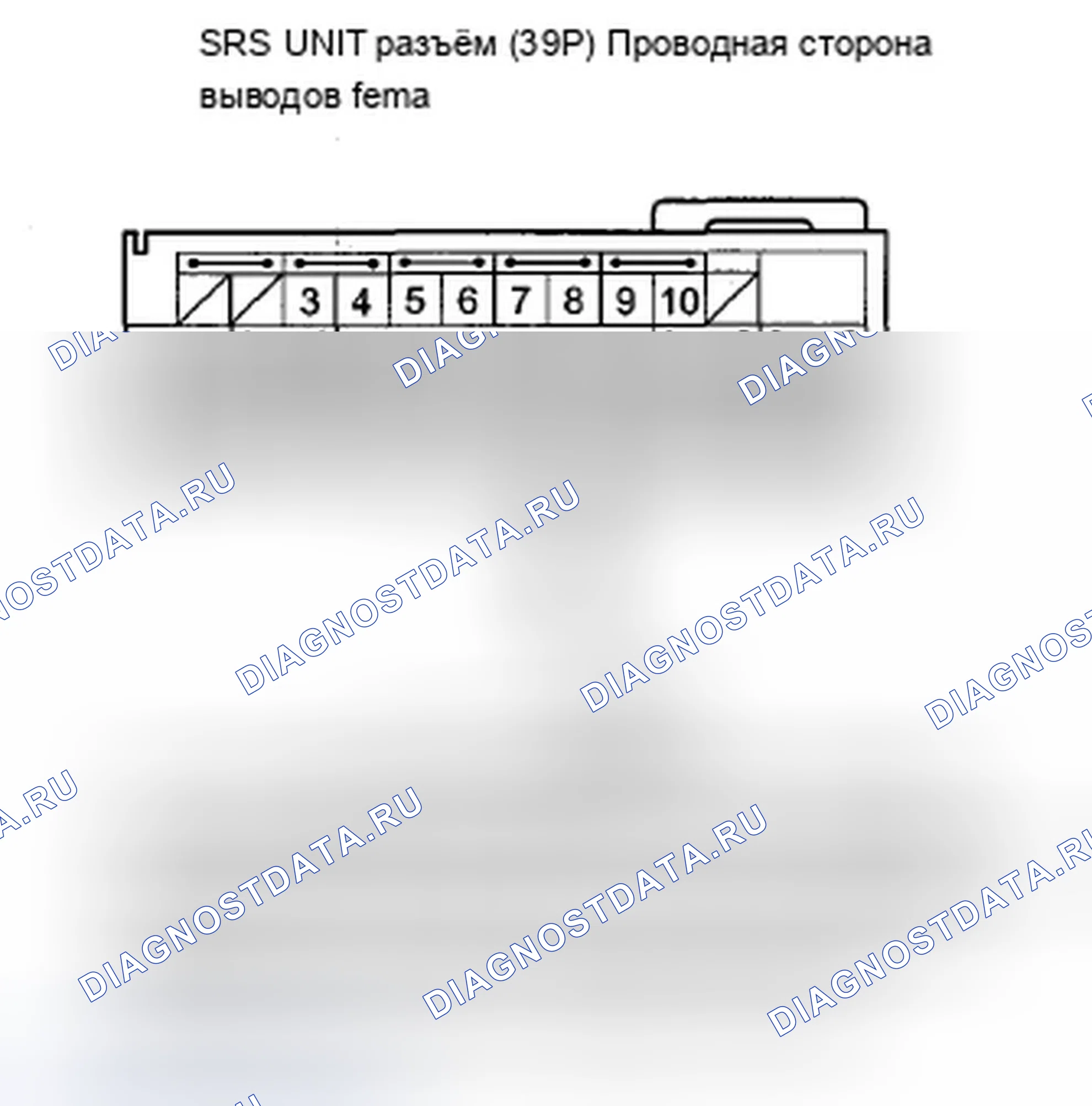 Рис. 182: расшифровка кода ошибки 92-2x («x» может быть от 0 до 9 или от A до F): открыто или коротко на землю в подушке безопасности пассажира. Acura ZDX I