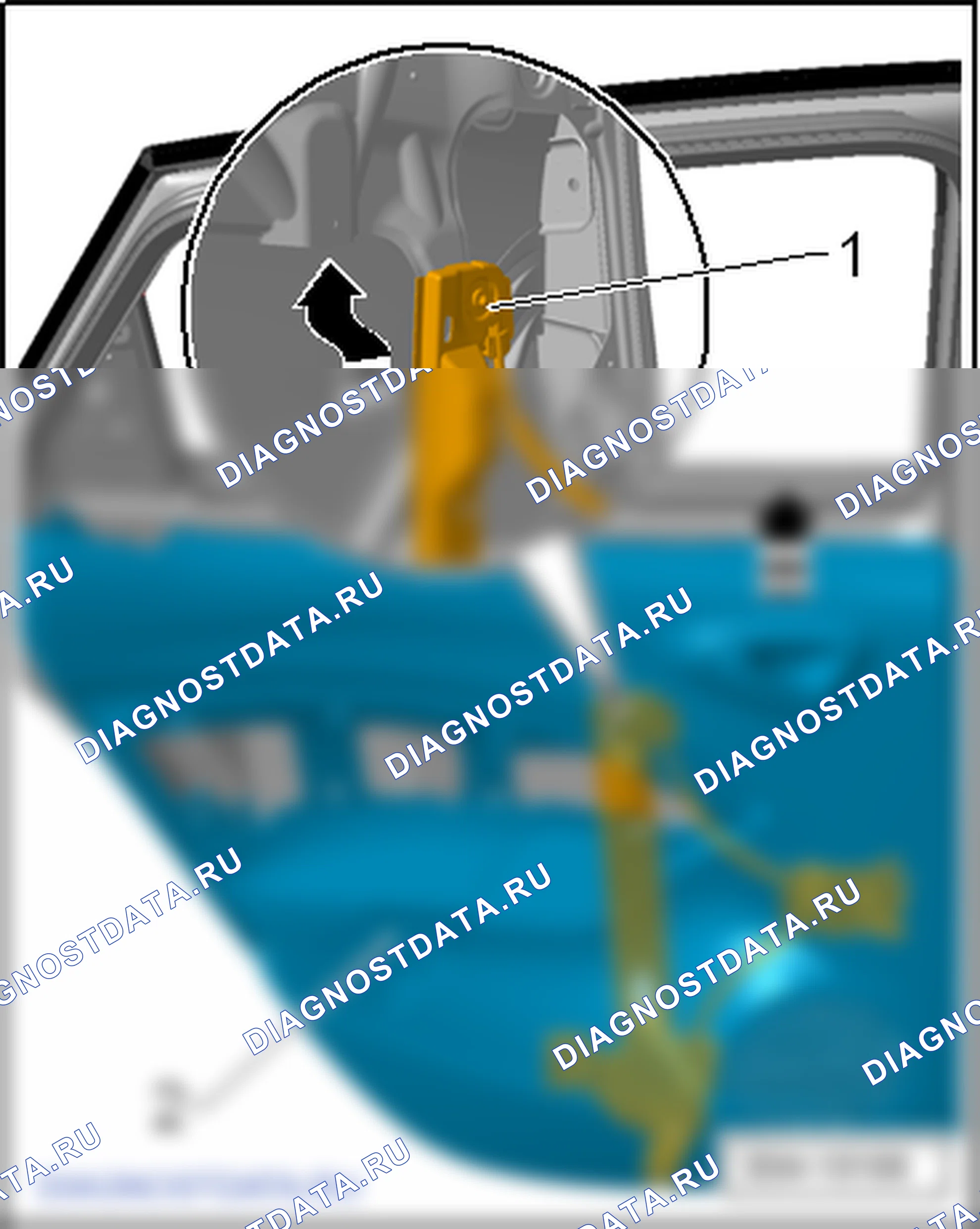 Окна задних дверей. SEAT Ibiza IV