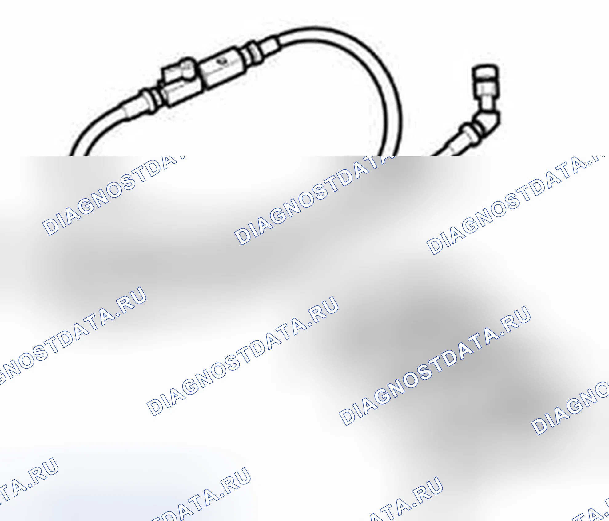 Рис. 13: Испытание давлением топлива (K24Z7). Honda Civic IX