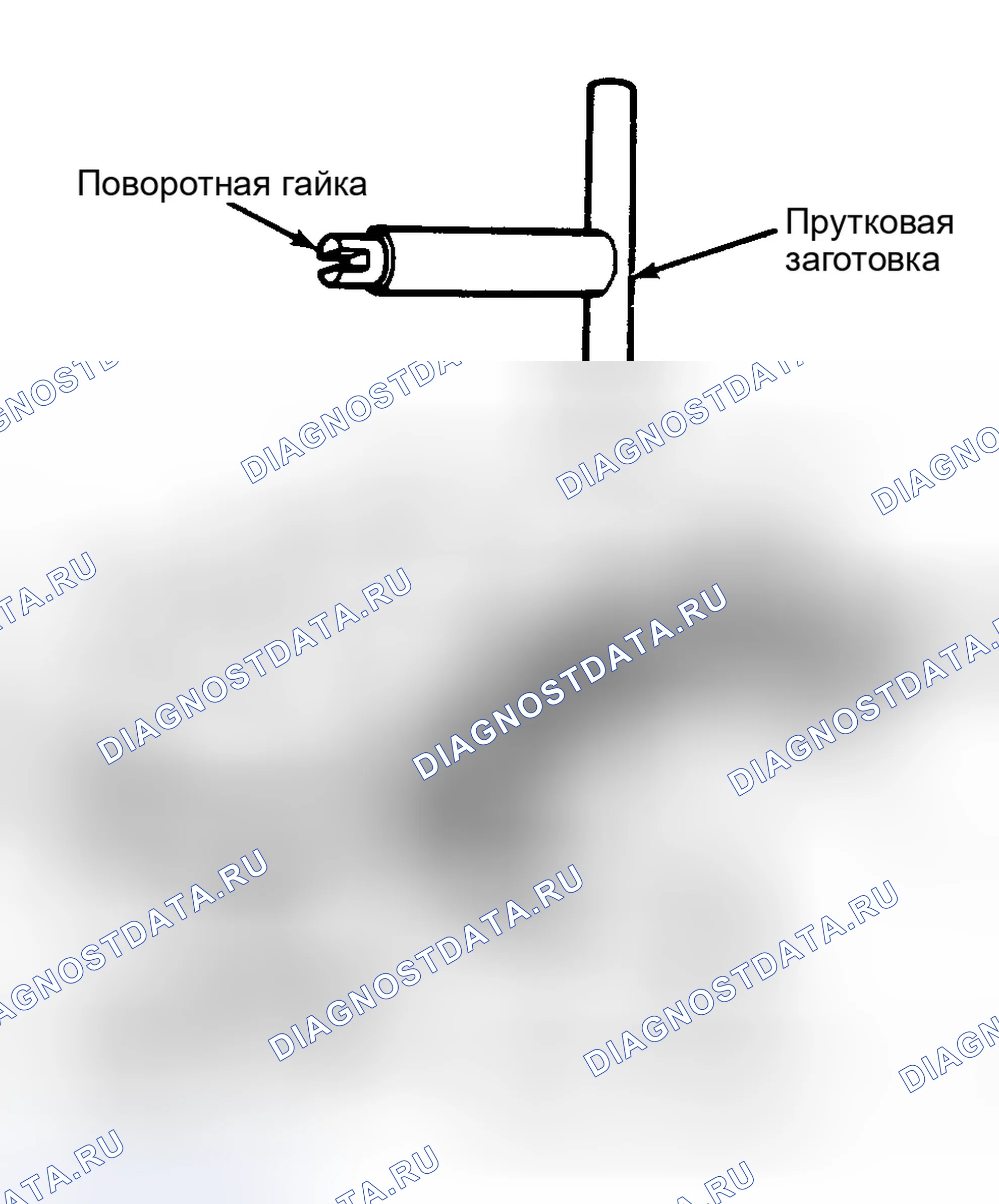 Рис. 3: Использование пружинного инструмента натяжного устройства для установки зубчатого ремня. Ford Ranger 