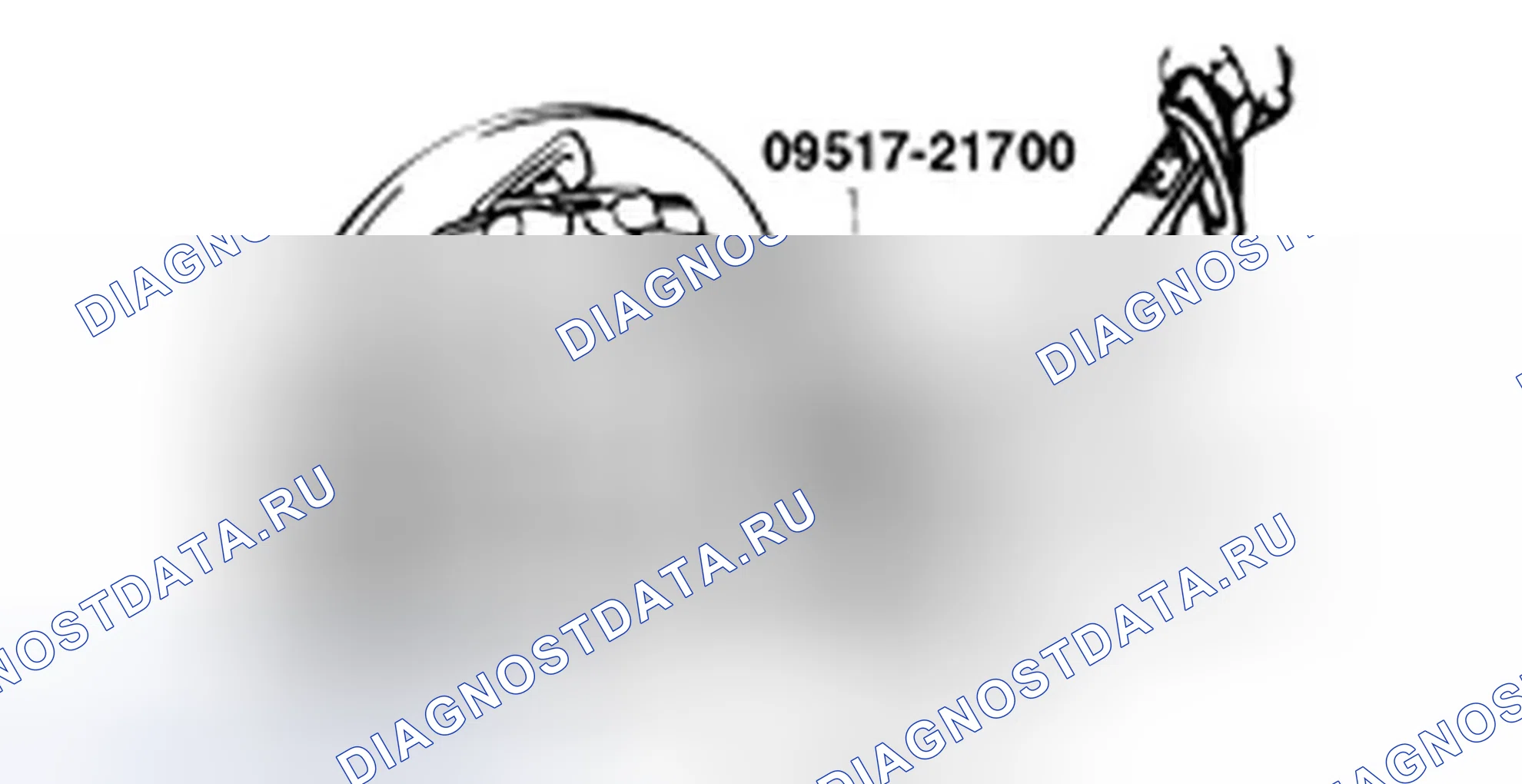Сборка передней несущей панели дифференциала (4WD). Hyundai H-1 A1
