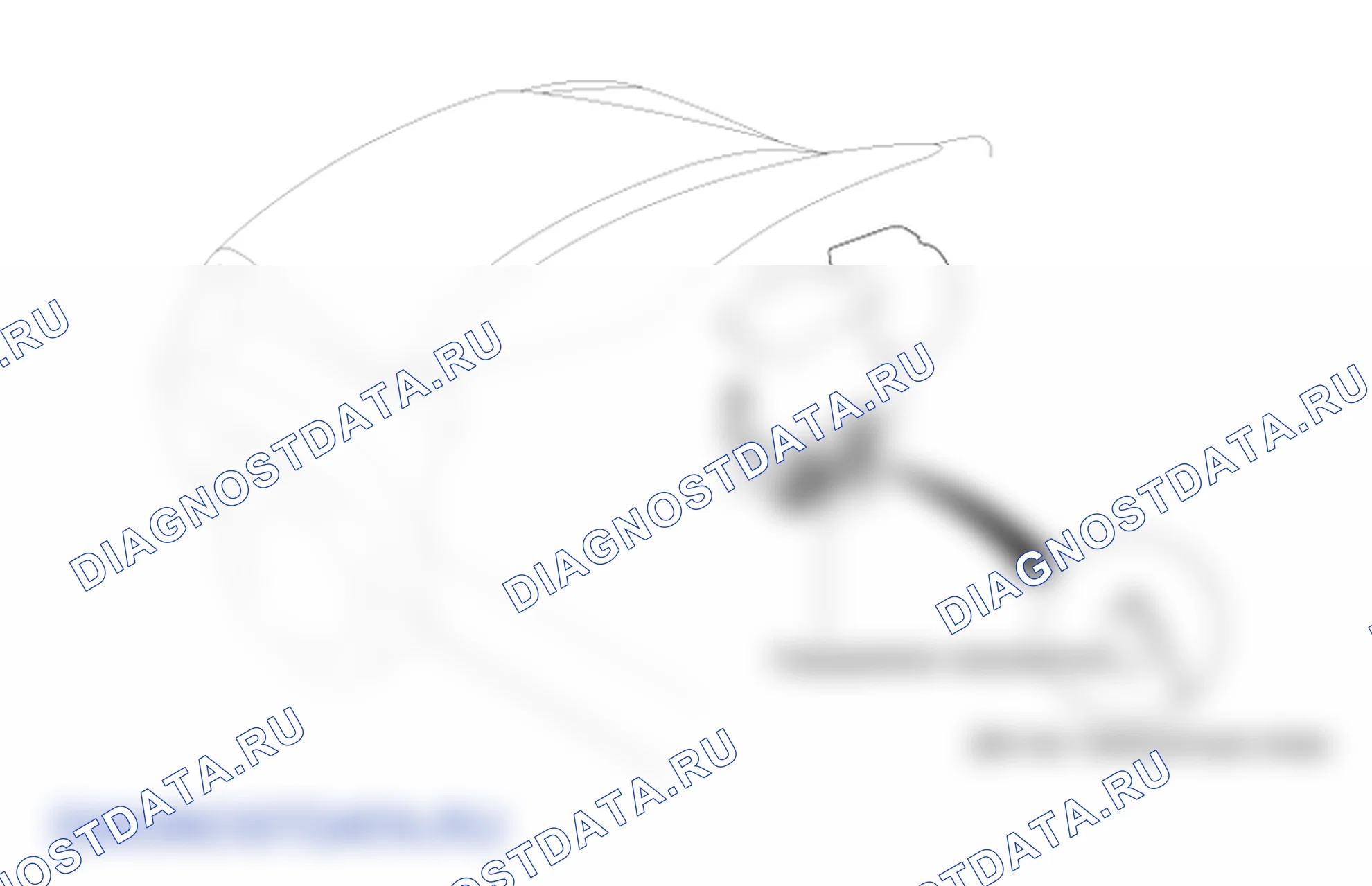 Расположение деталей датчика температуры воды. Kia Sportage KM