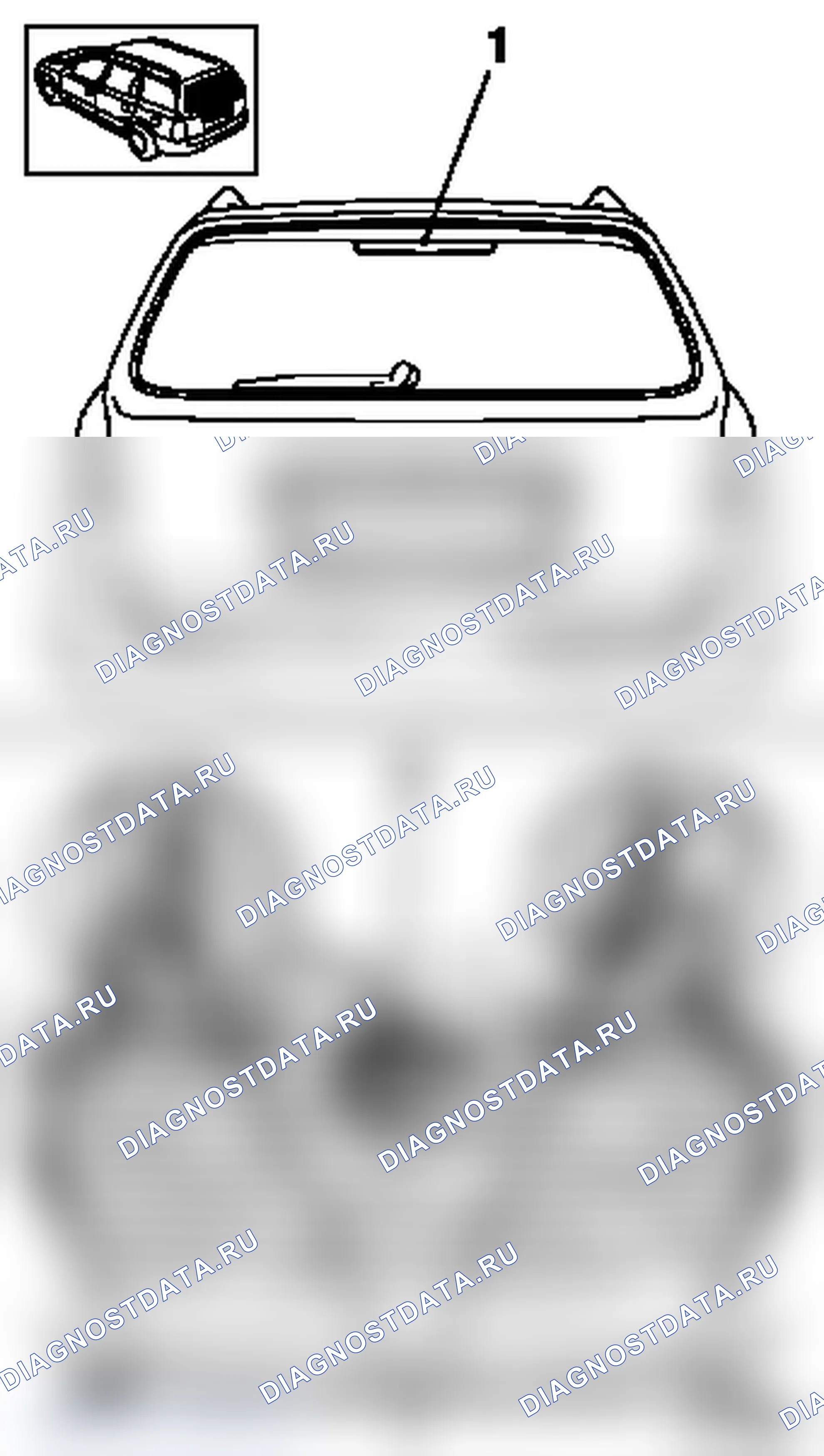 Демонтаж и установка стекла в задней двери (модель F35, F70). Opel Astra G