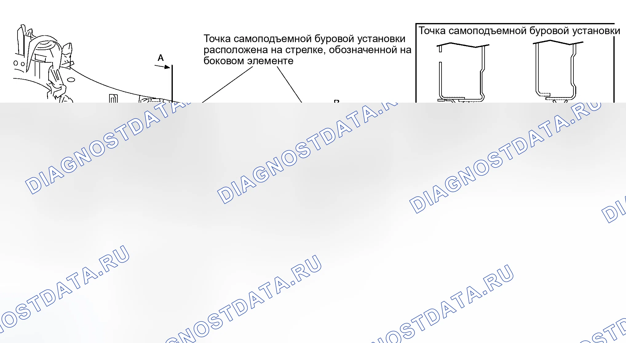 Рис. 19: Домкрат токоприемника. Infiniti QX56 I