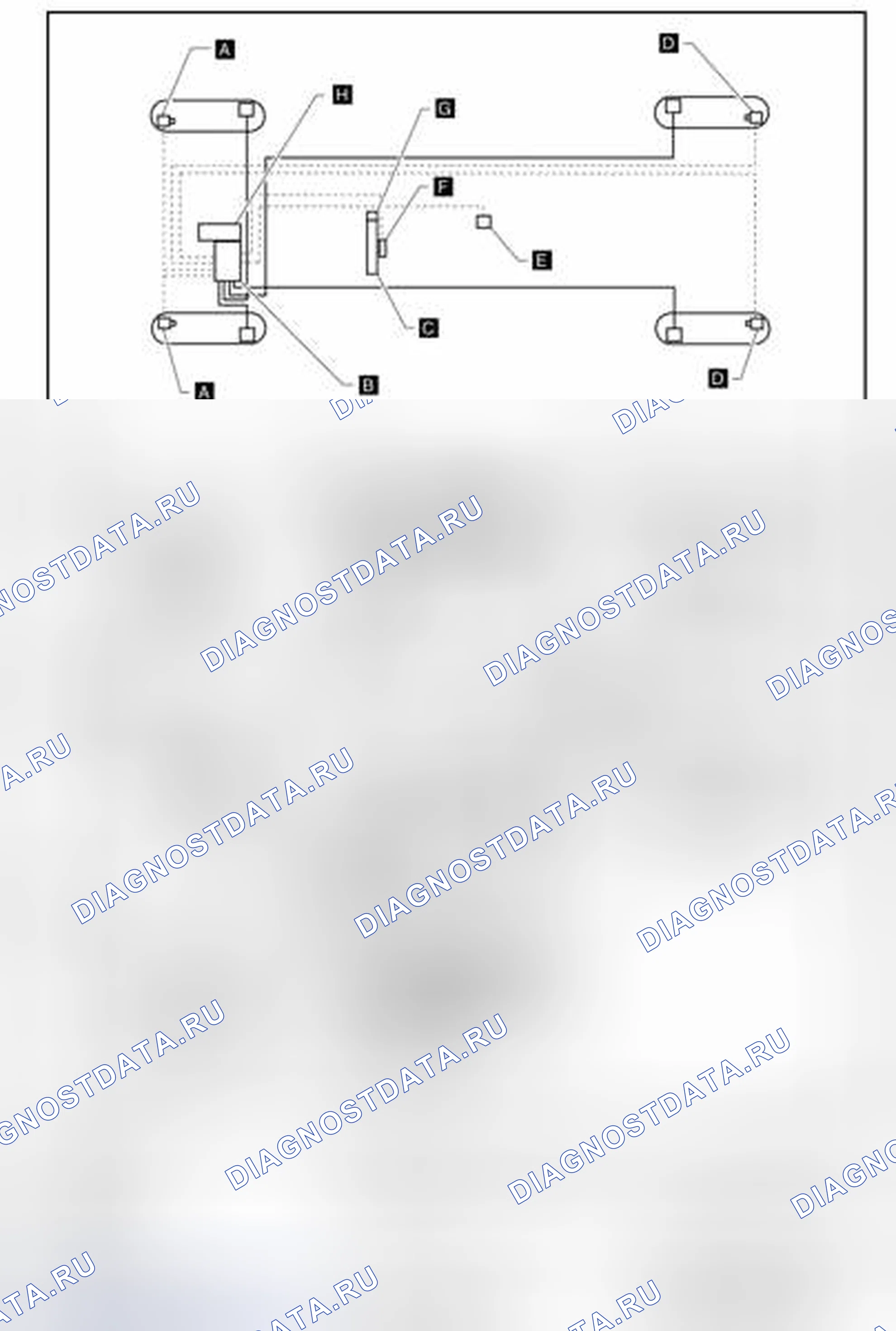 Рис. 1: Расположение компонентов. Honda N-VAN I