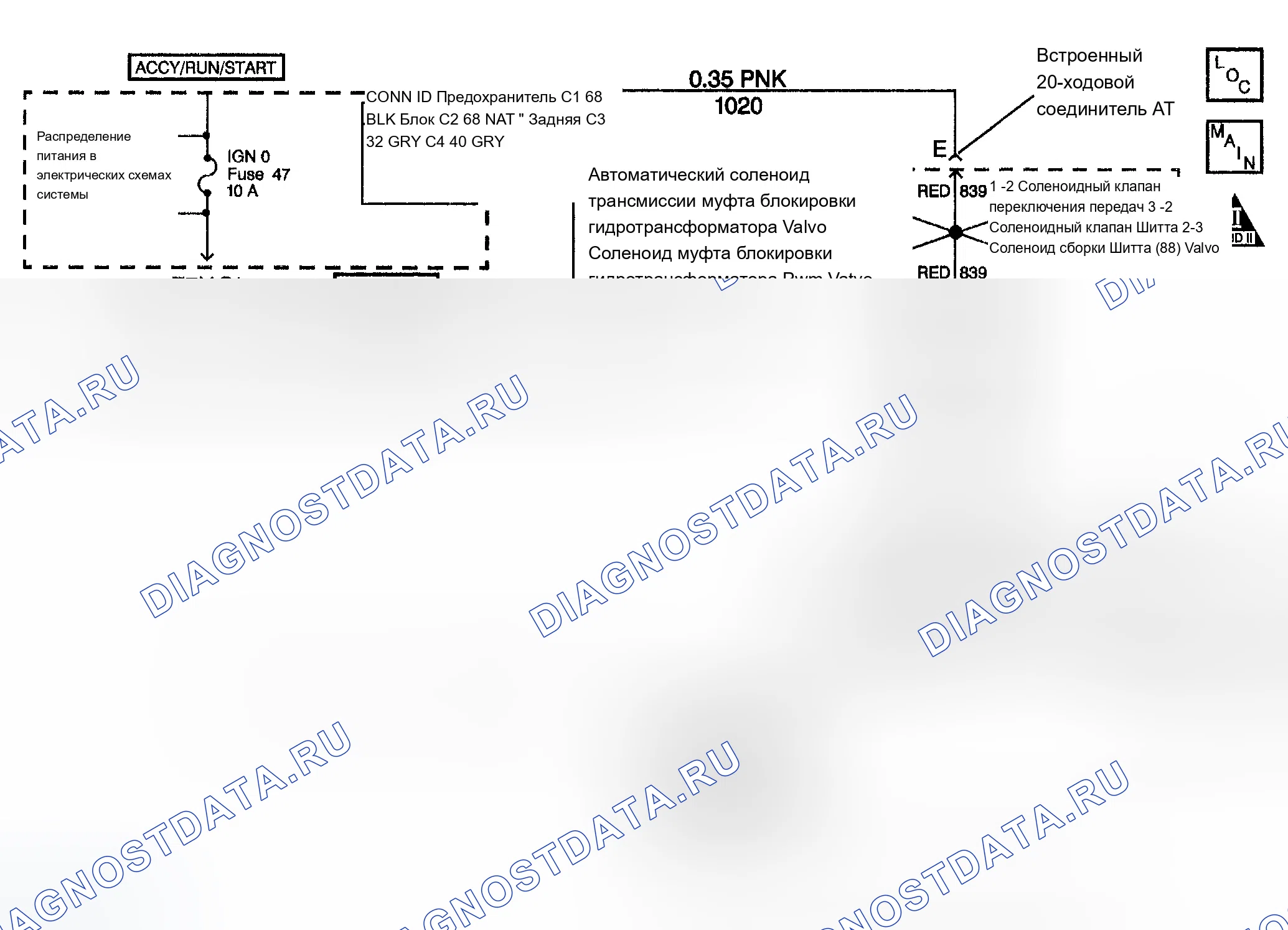 Рис. 348: расшифровка кода ошибки P0758 (5.3L): 2-3 электромагнитная цепь переключения передач. Chevrolet TrailBlazer I