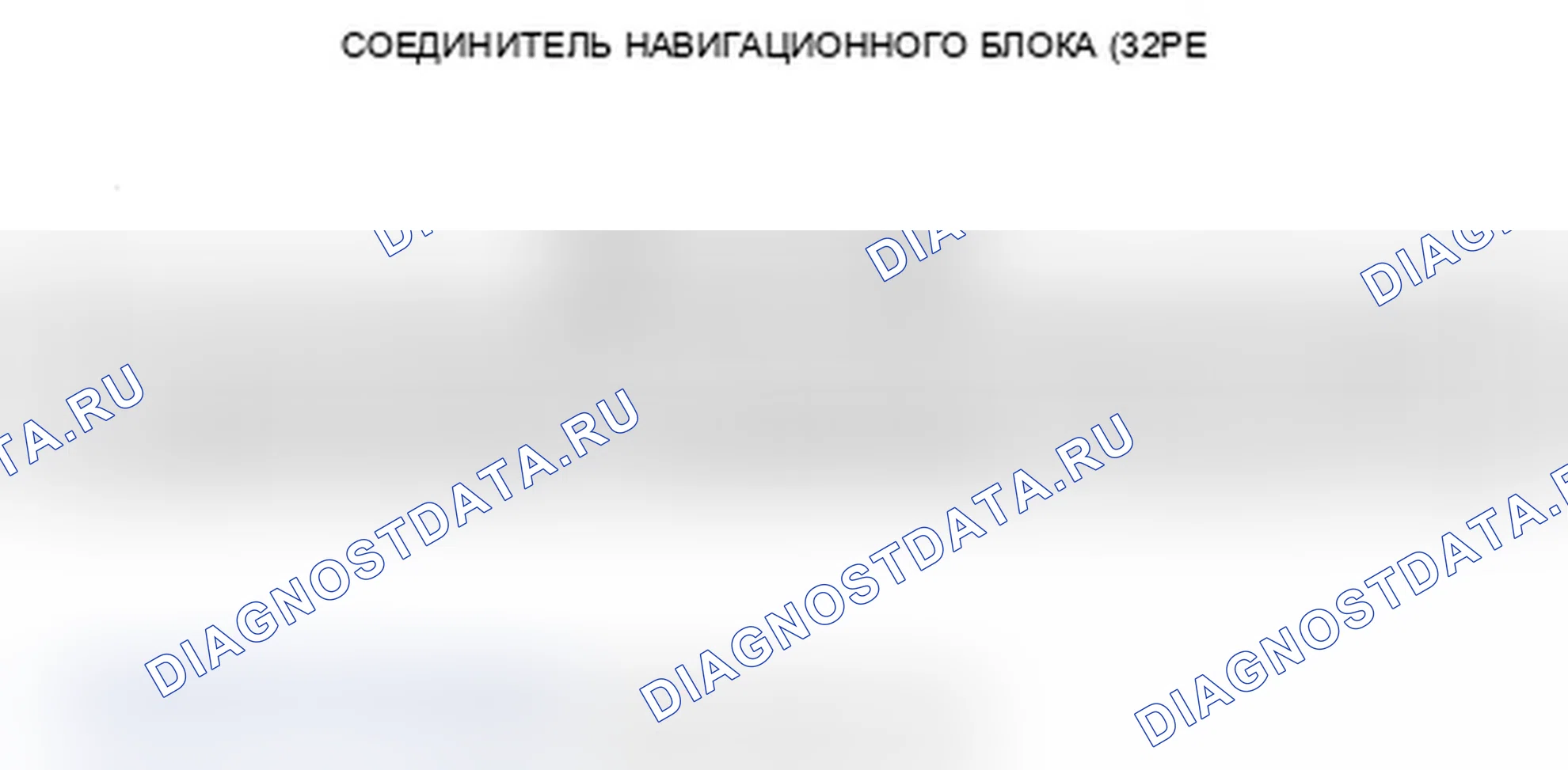 Рис. 30: Входы и выходы навигационного блока. Acura RDX I рестайлинг