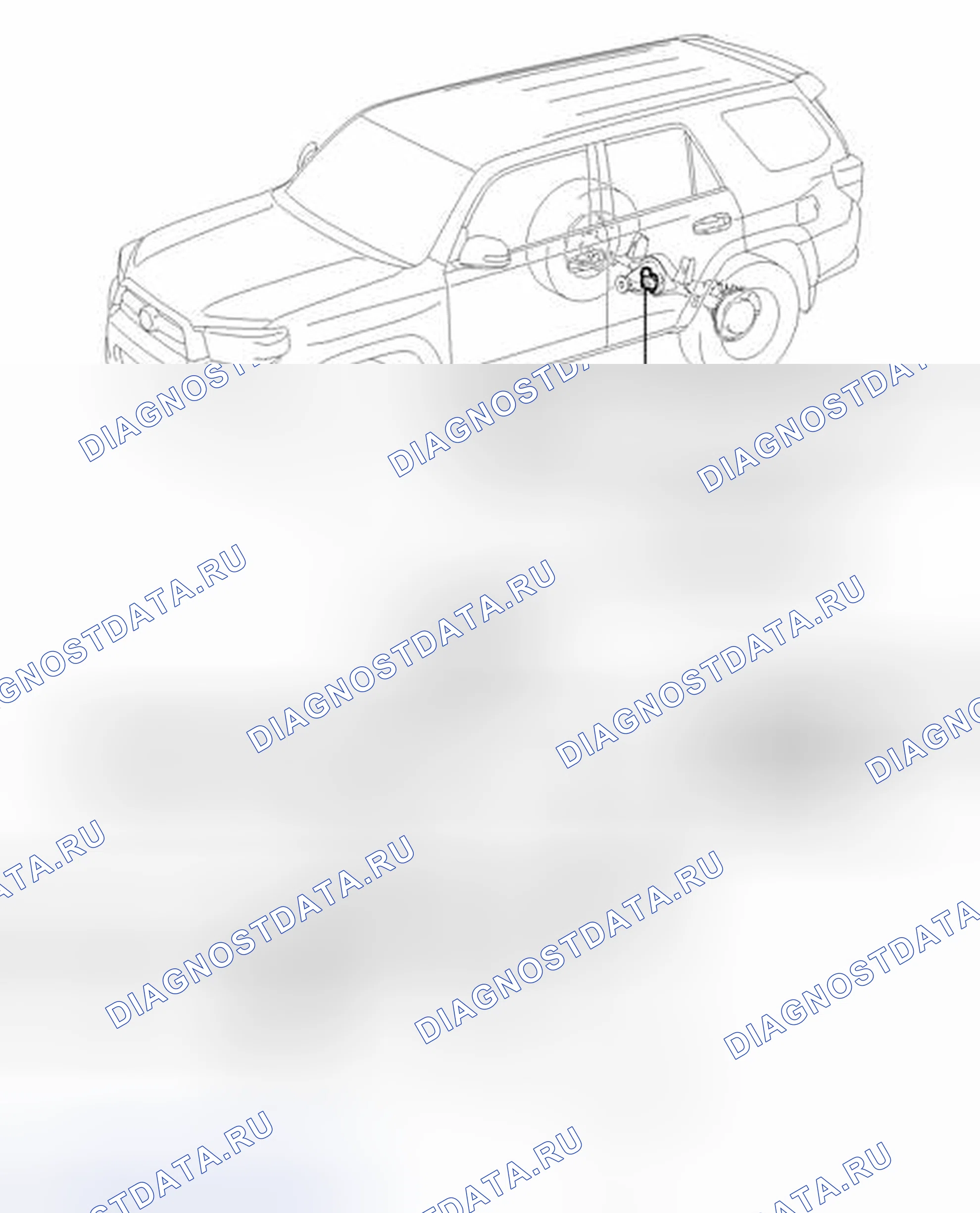 Рис. 287: ИЛЛЮСТРАЦИЯ. Toyota 4Runner V