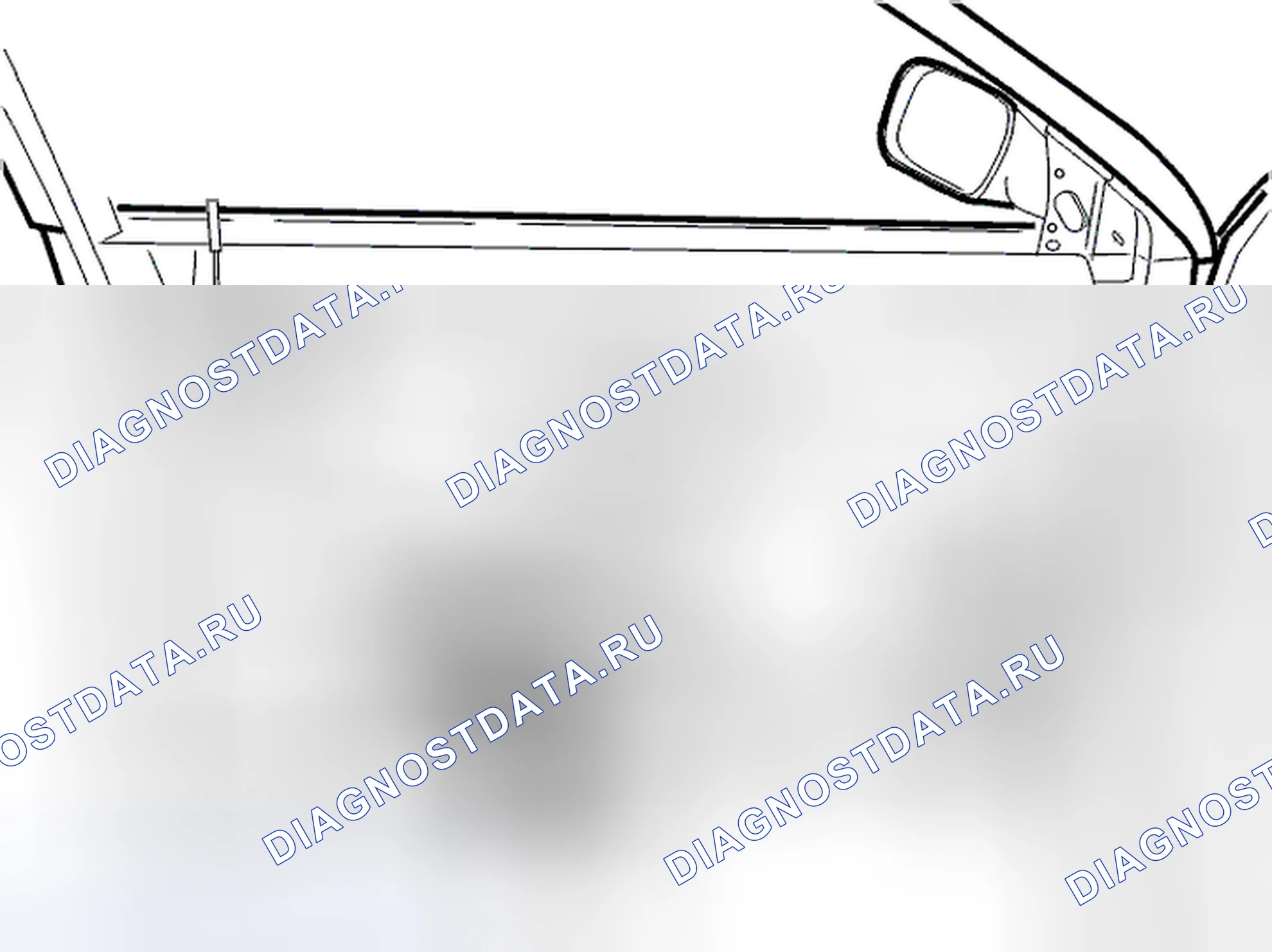 Рис. 72: Изоляция дверей, снятие. Volvo S40 I рестайлинг