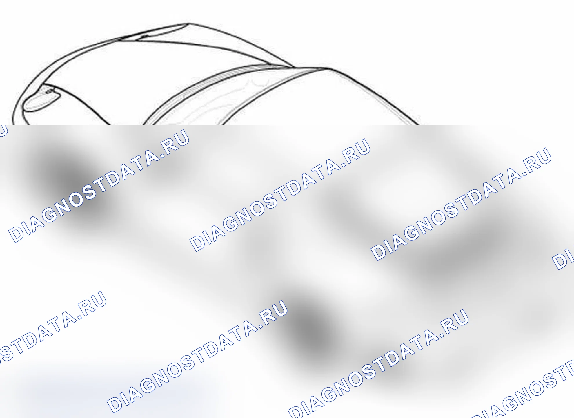 Рис. 9: Снятие и установка заднего окна. Porsche 911 Carrera 996 рестайлинг