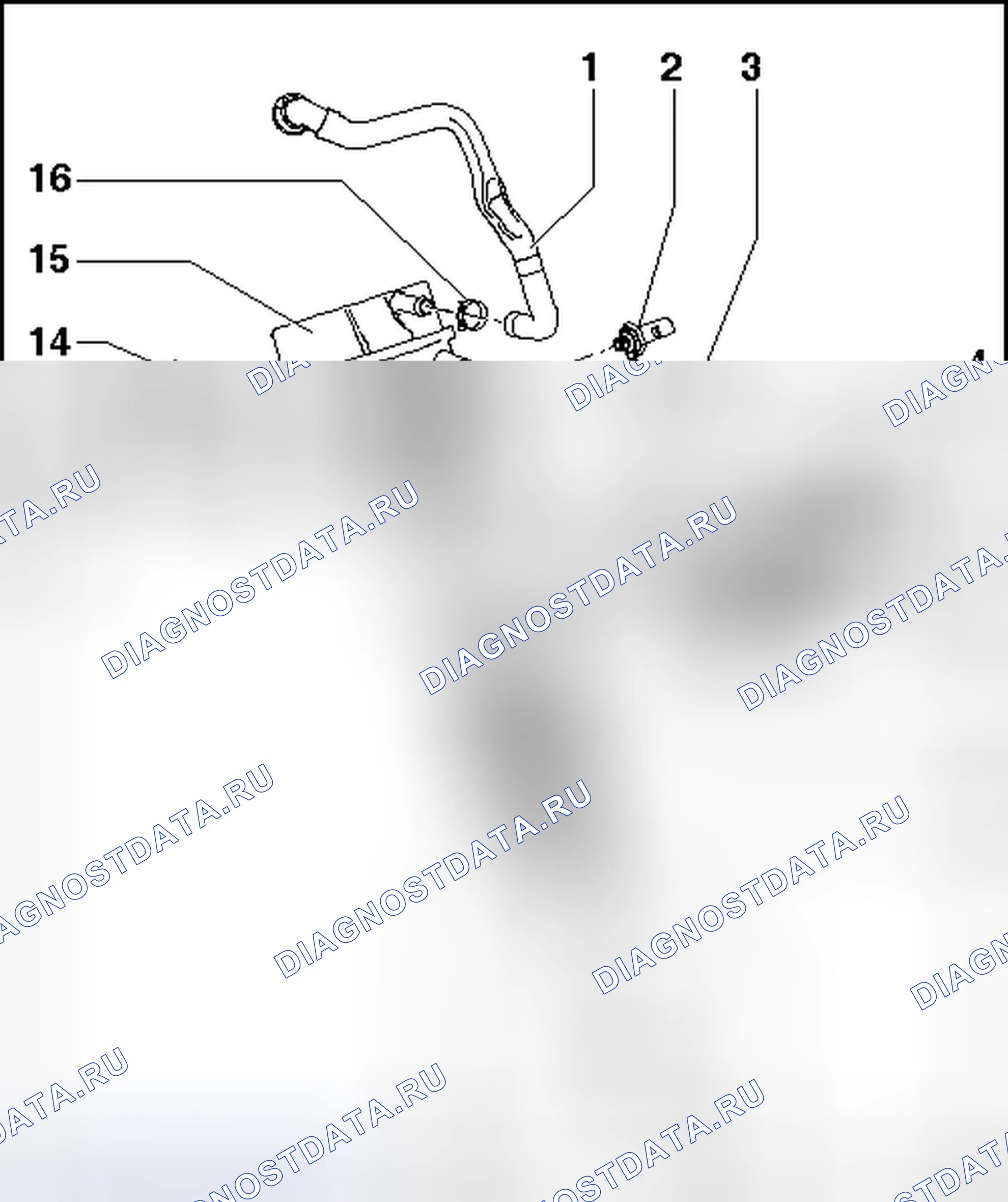 Рис. 27: КРОНШТЕЙН МАСЛЯНОГО ФИЛЬТРА. Volkswagen Passat B6